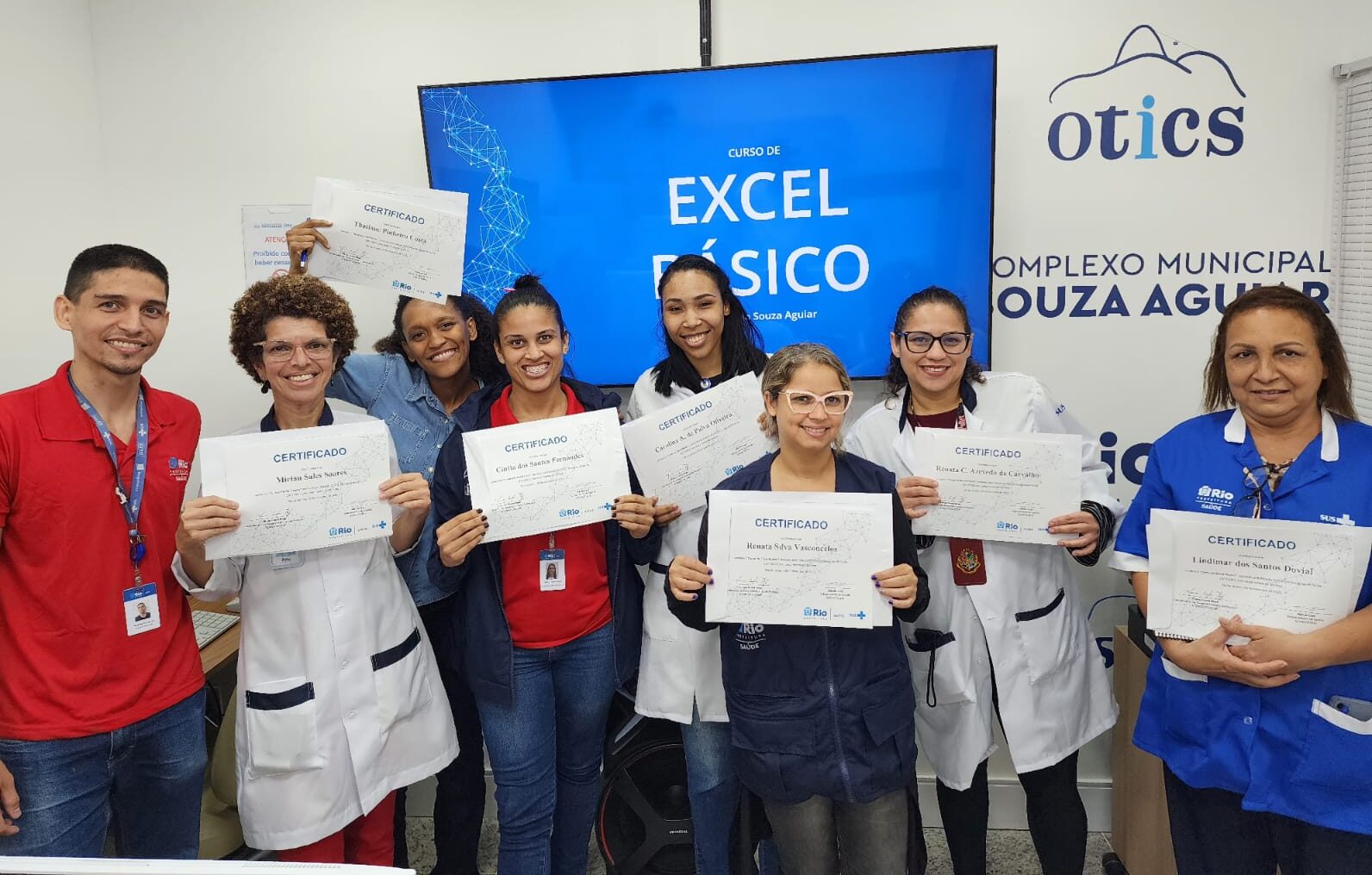 Curso De Excel Básico No Hospital Municipal Souza Aguiar