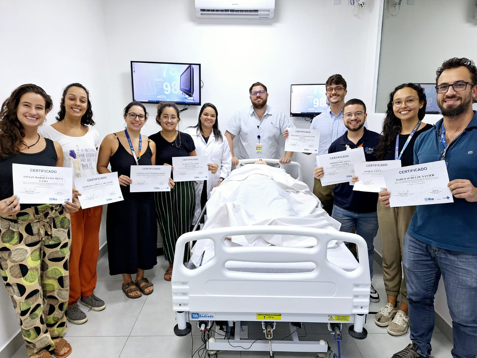 118ª Turma do Curso SAVE-RIO da Secretaria Municipal de Saúde