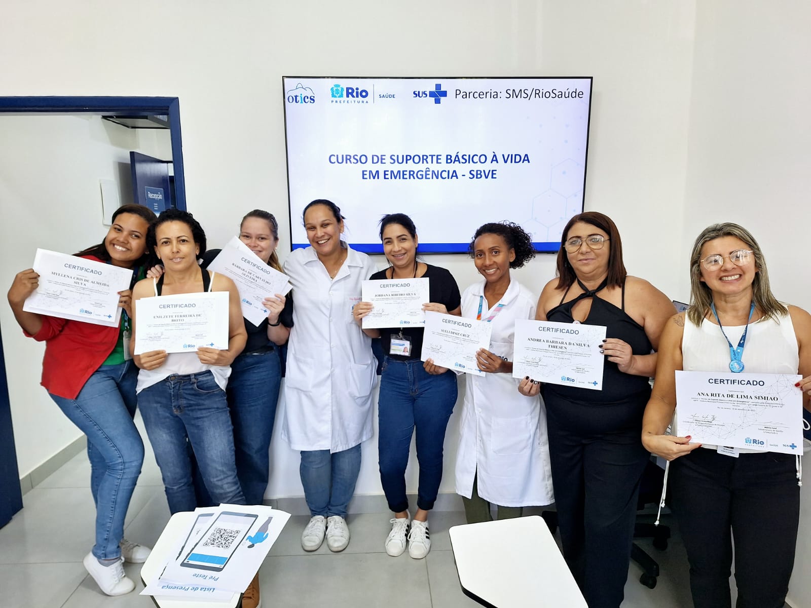 98ª Turma Do Curso Suporte Básico À Vida Em Emergência – SBVE No IMPP