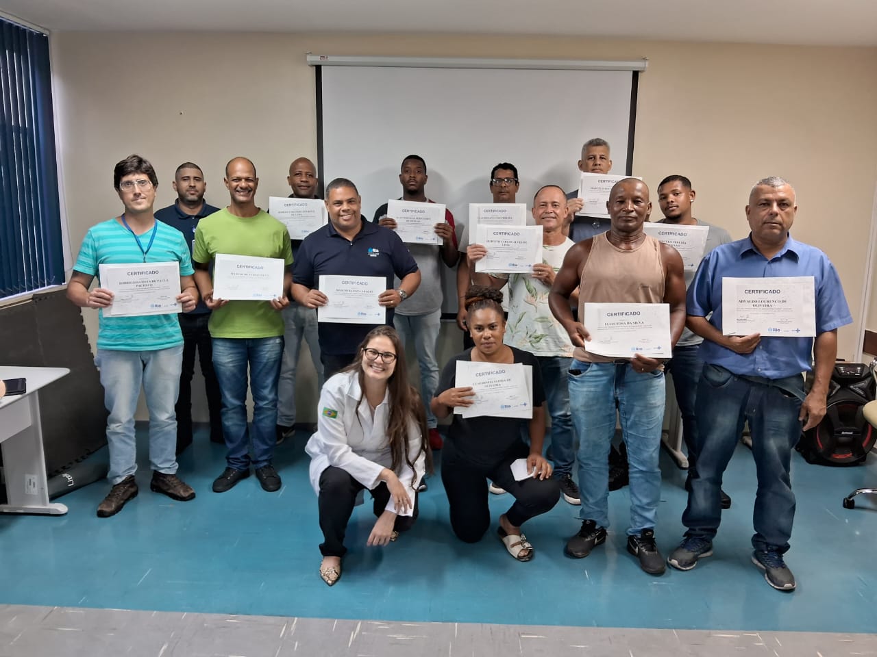 SMS-RJ e Riosaúde juntas na 31ª turma do Curso de Orientações Básicas aos Agentes de Portaria Acolhedor – OBAPA