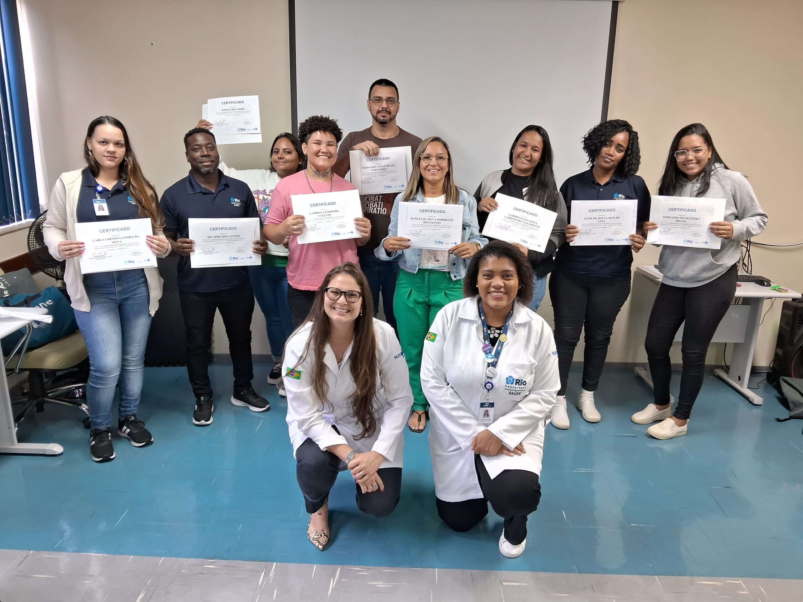 SMS-RJ e Riosaúde juntas na 24ª turma do Curso de Orientações Básicas para Recepcionistas – OBAR