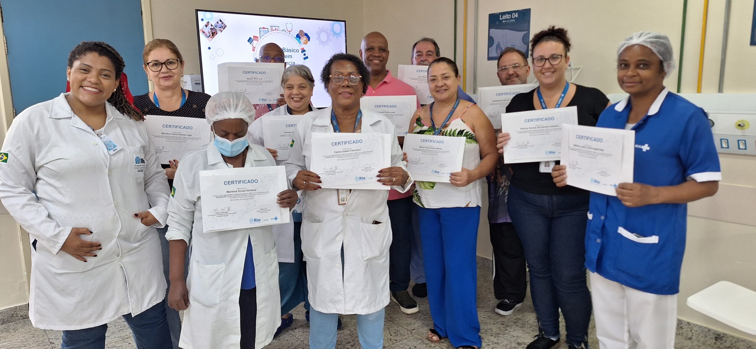 86ª Turma Do Curso Suporte Básico À Vida Em Emergência – SBVE No Hospital Souza Aguiar