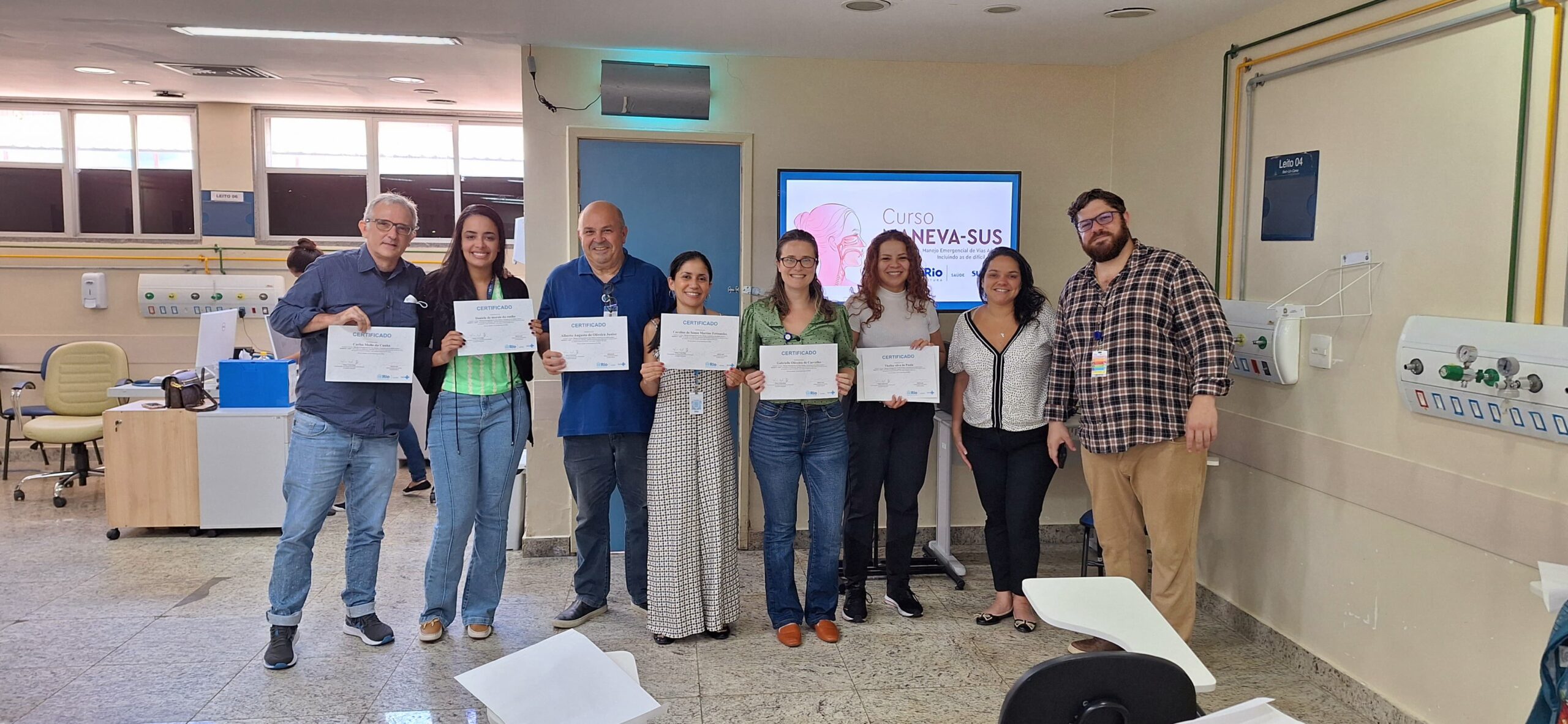 6ª Turma Do MANEVA No Hospital Municipal Souza Aguiar