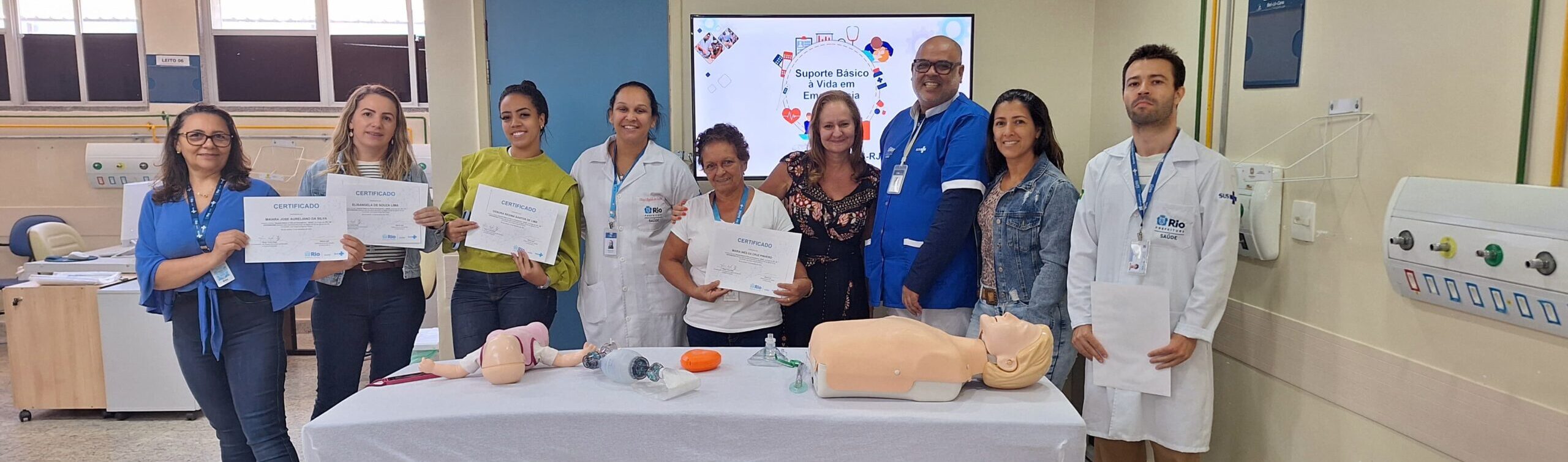 95ª Turma Do Curso Suporte Básico À Vida Em Emergência – SBVE No Hospital Souza Aguiar