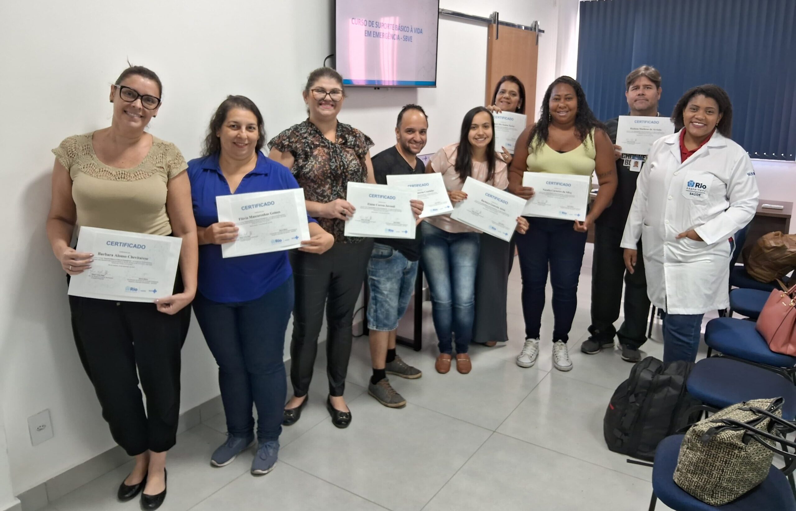 94ª Turma Do Curso Suporte Básico À Vida Em Emergência – SBVE No IMPP