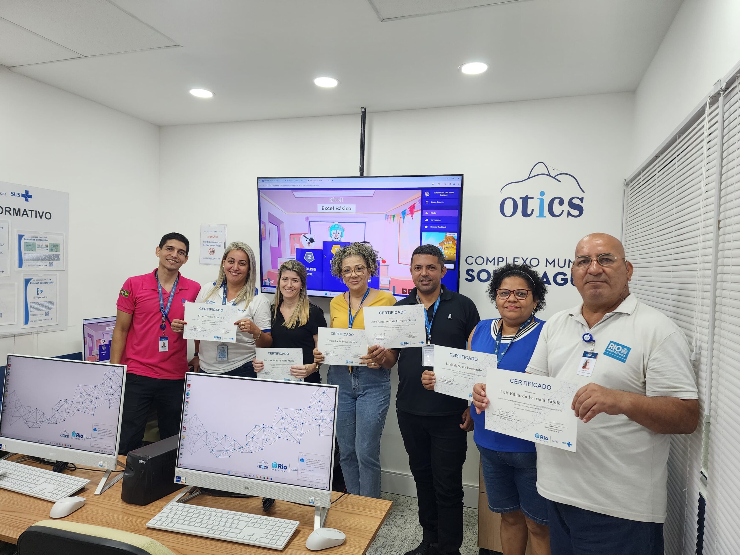 Curso De Excel Básico No Hospital Municipal Souza Aguiar