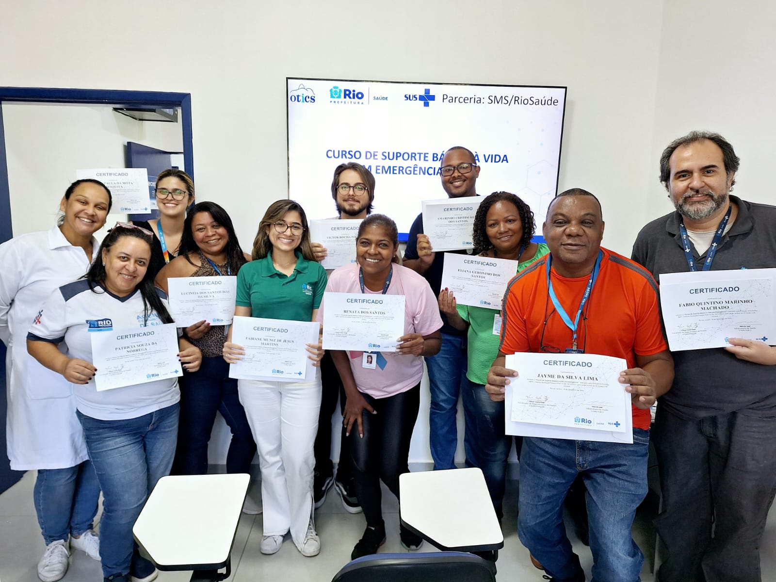 97ª Turma Do Curso Suporte Básico À Vida Em Emergência – SBVE No IMPP