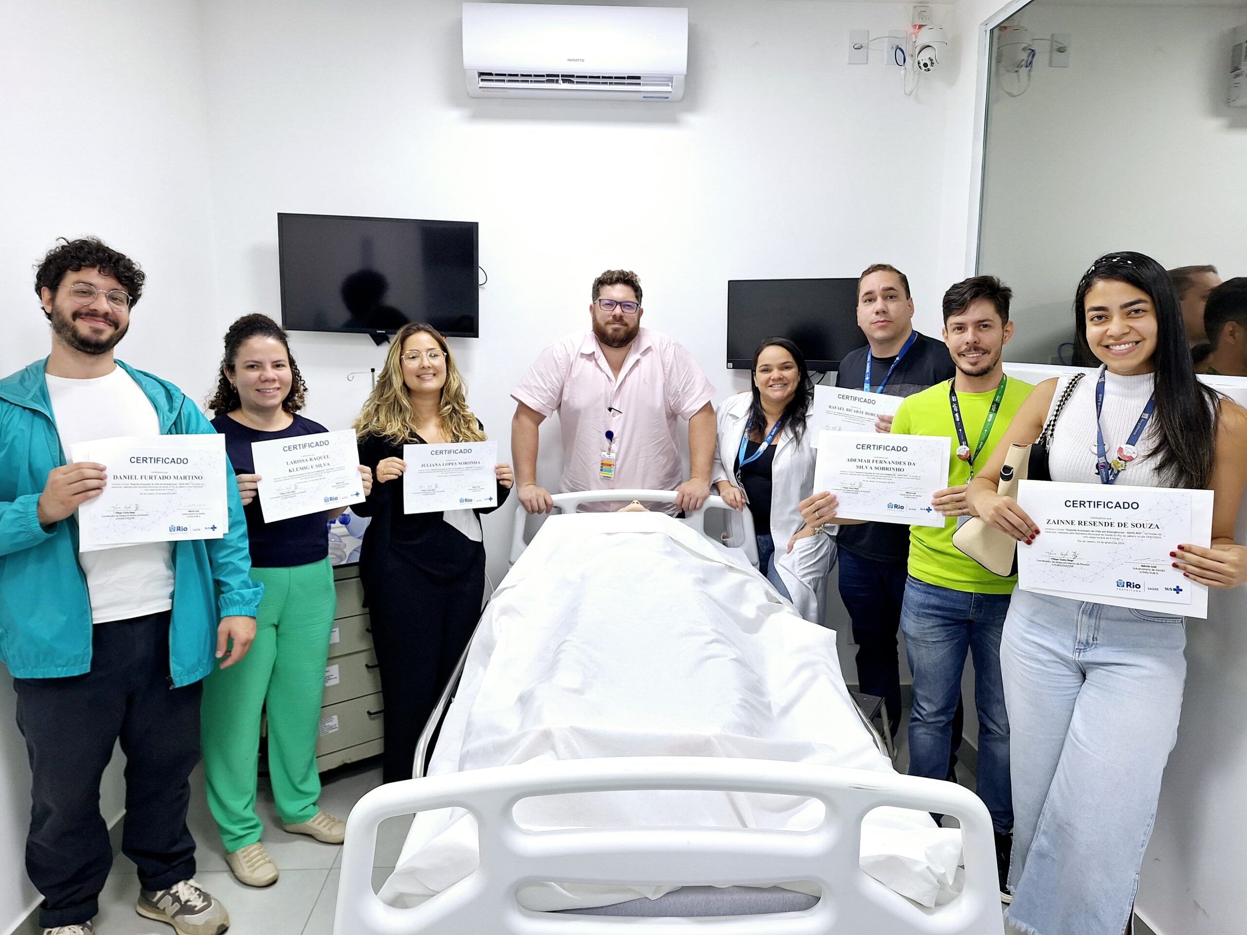 120ª Turma do Curso SAVE-RIO da Secretaria Municipal de Saúde