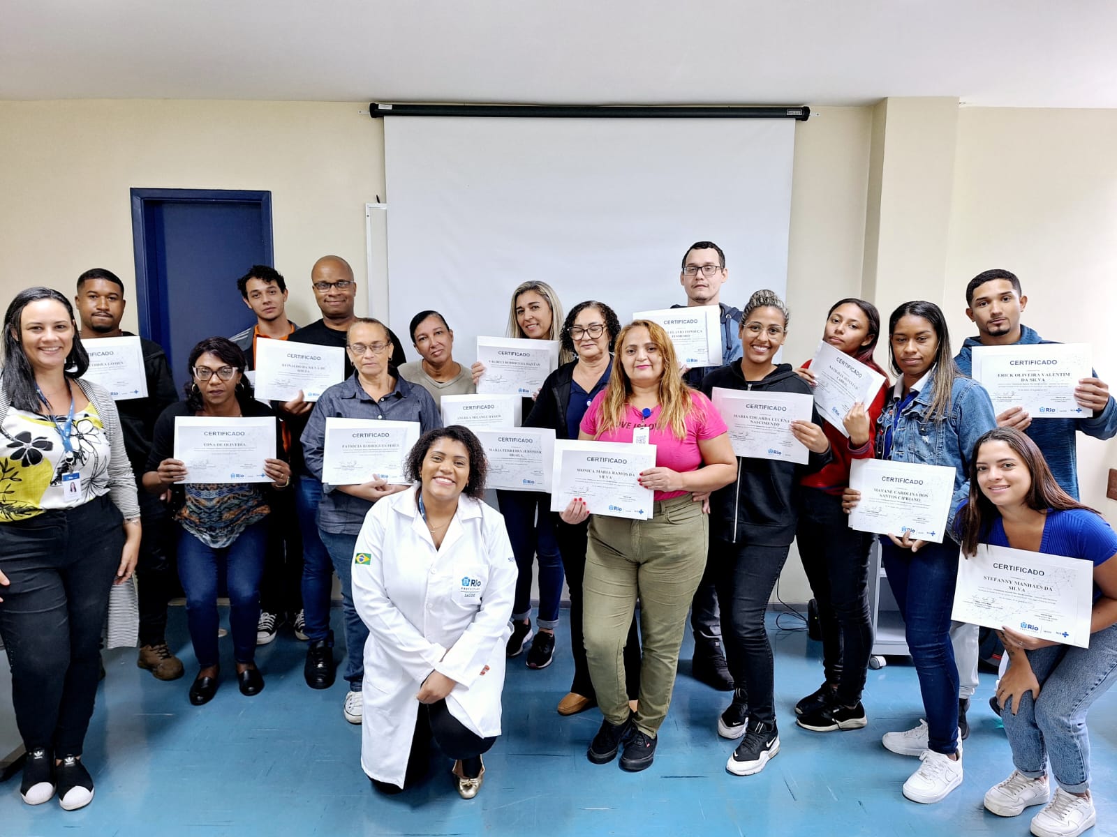 SMS-RJ e Riosaúde juntas na 25ª turma do Curso de Orientações Básicas para Recepcionistas – OBAR