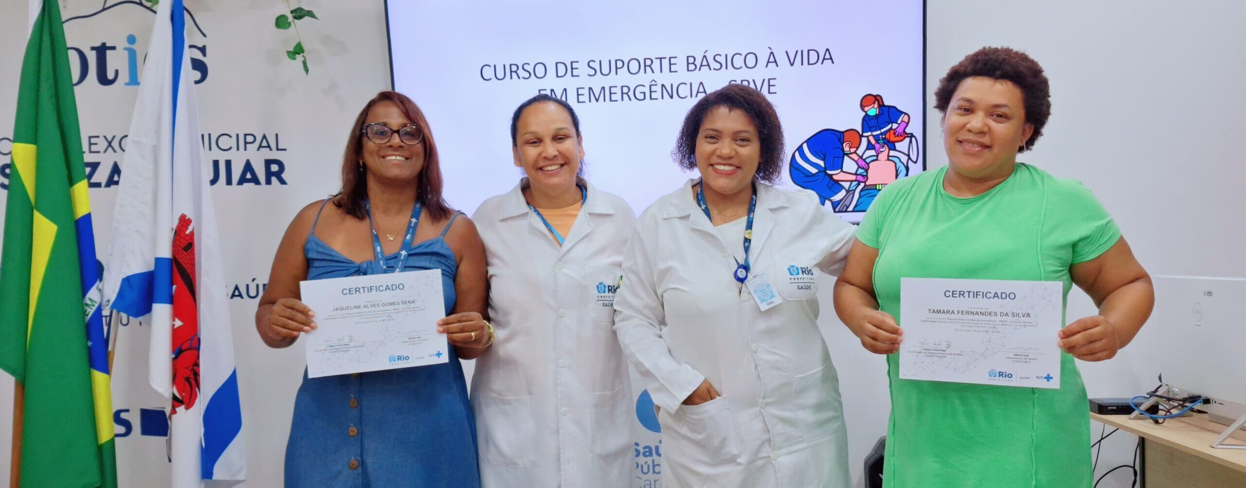 2ª Turma de 2024 do Curso Suporte Básico À Vida Em Emergência – SBVE No Hospital Souza Aguiar