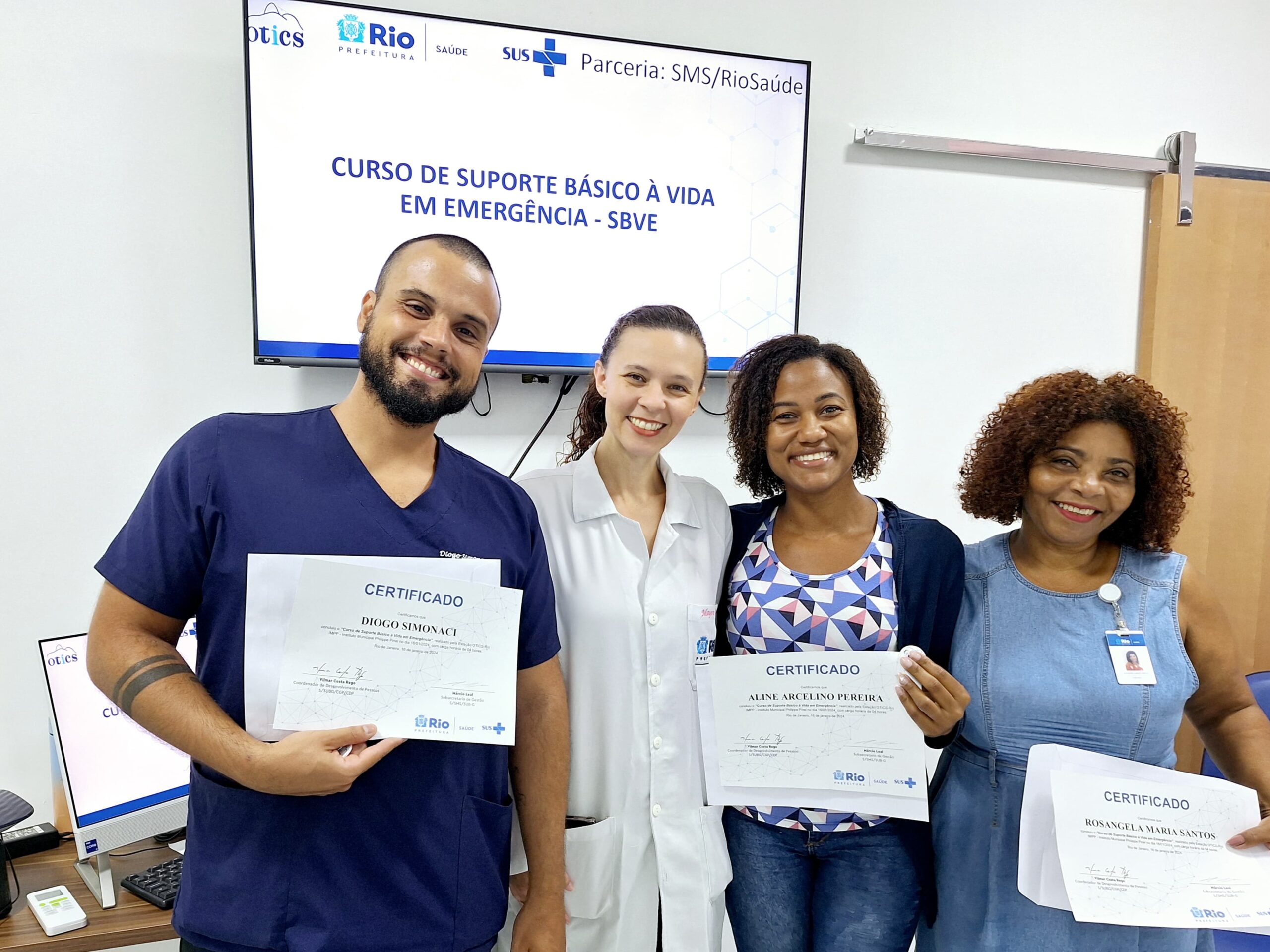 9ª Turma de 2024 do Curso Suporte Básico À Vida Em Emergência – SBVE no IMPP