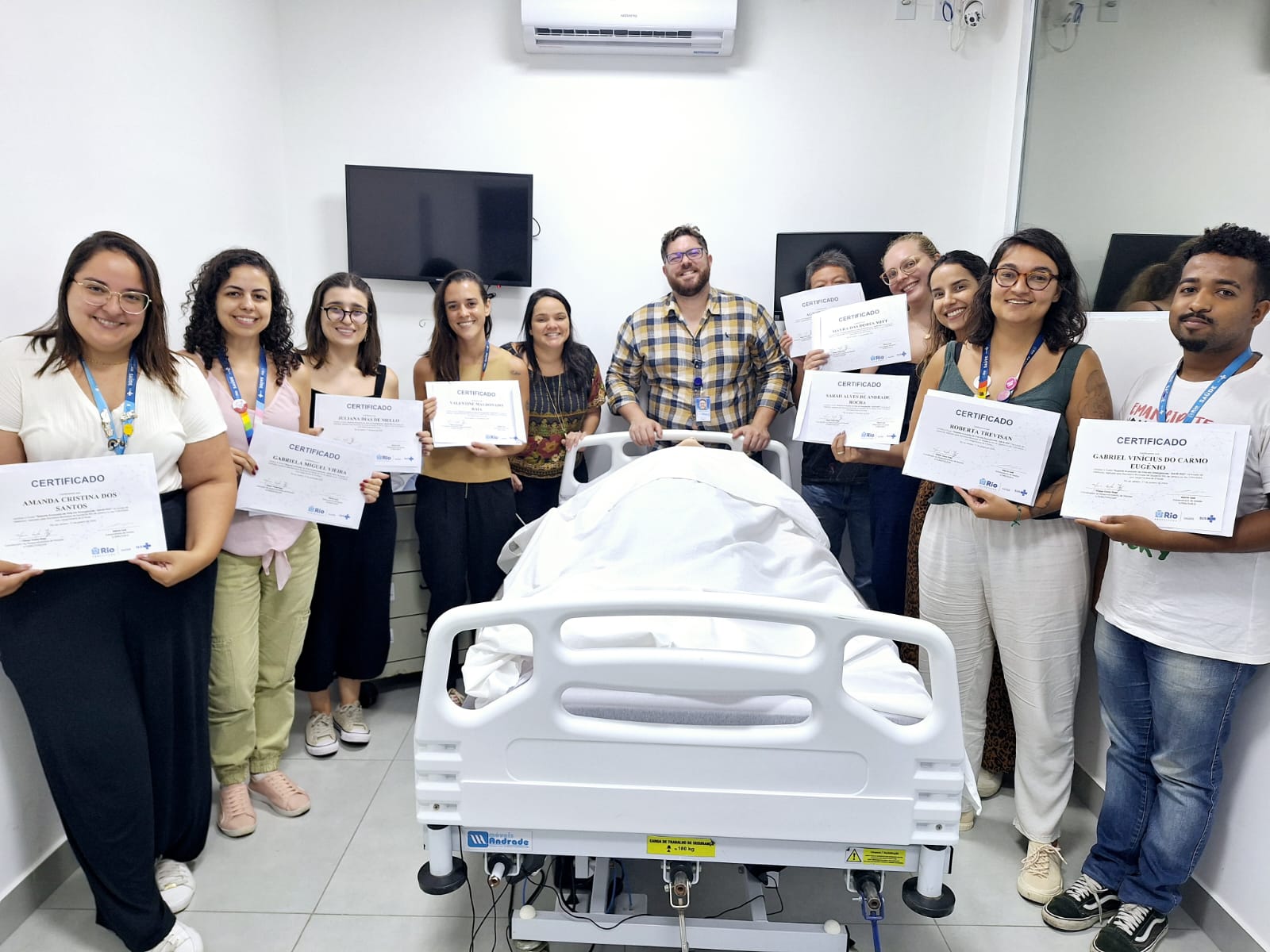 119ª Turma do Curso SAVE-RIO da Secretaria Municipal de Saúde