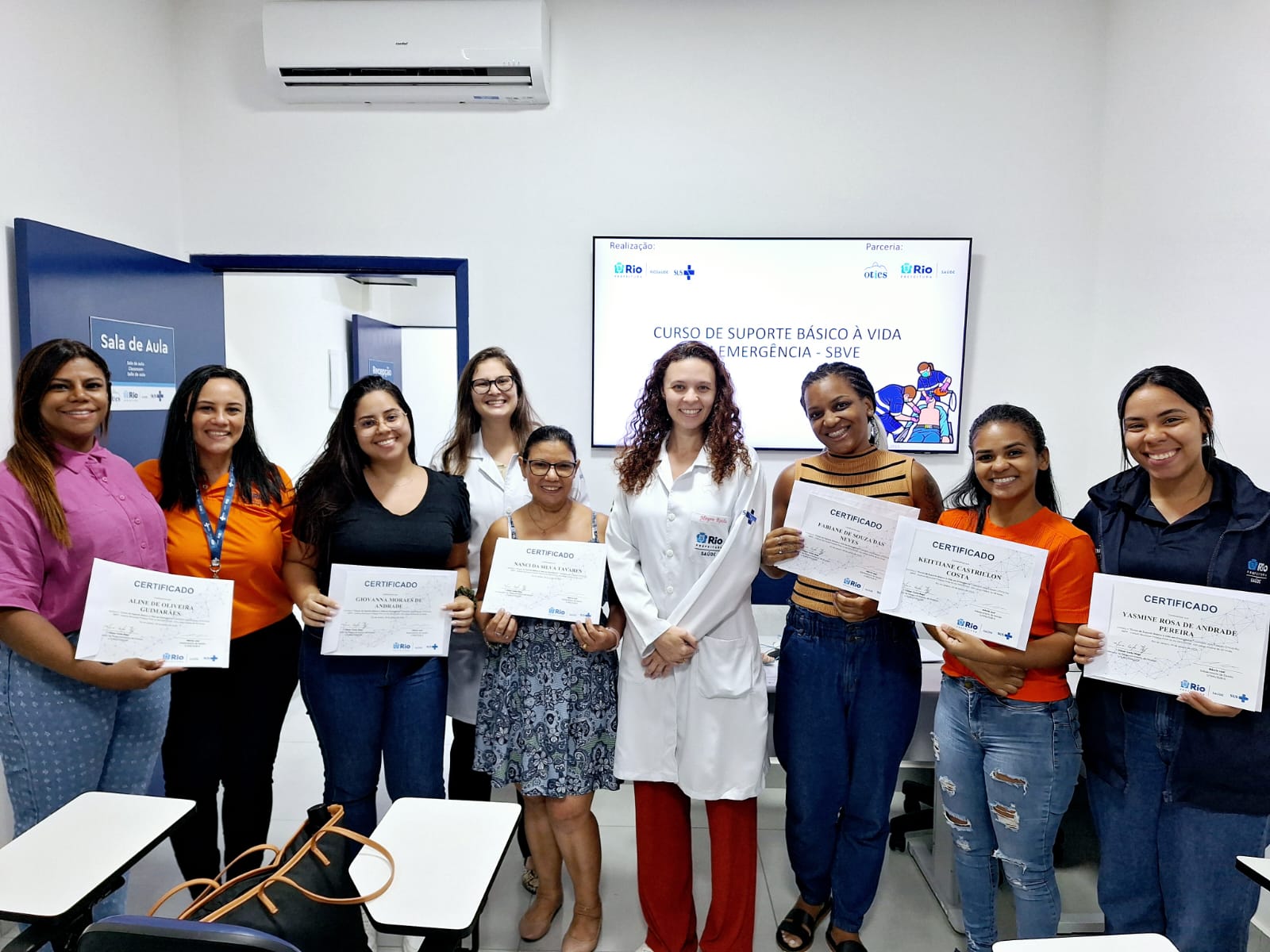 3ª Turma de 2024 do Curso Suporte Básico À Vida Em Emergência – SBVE no IMPP