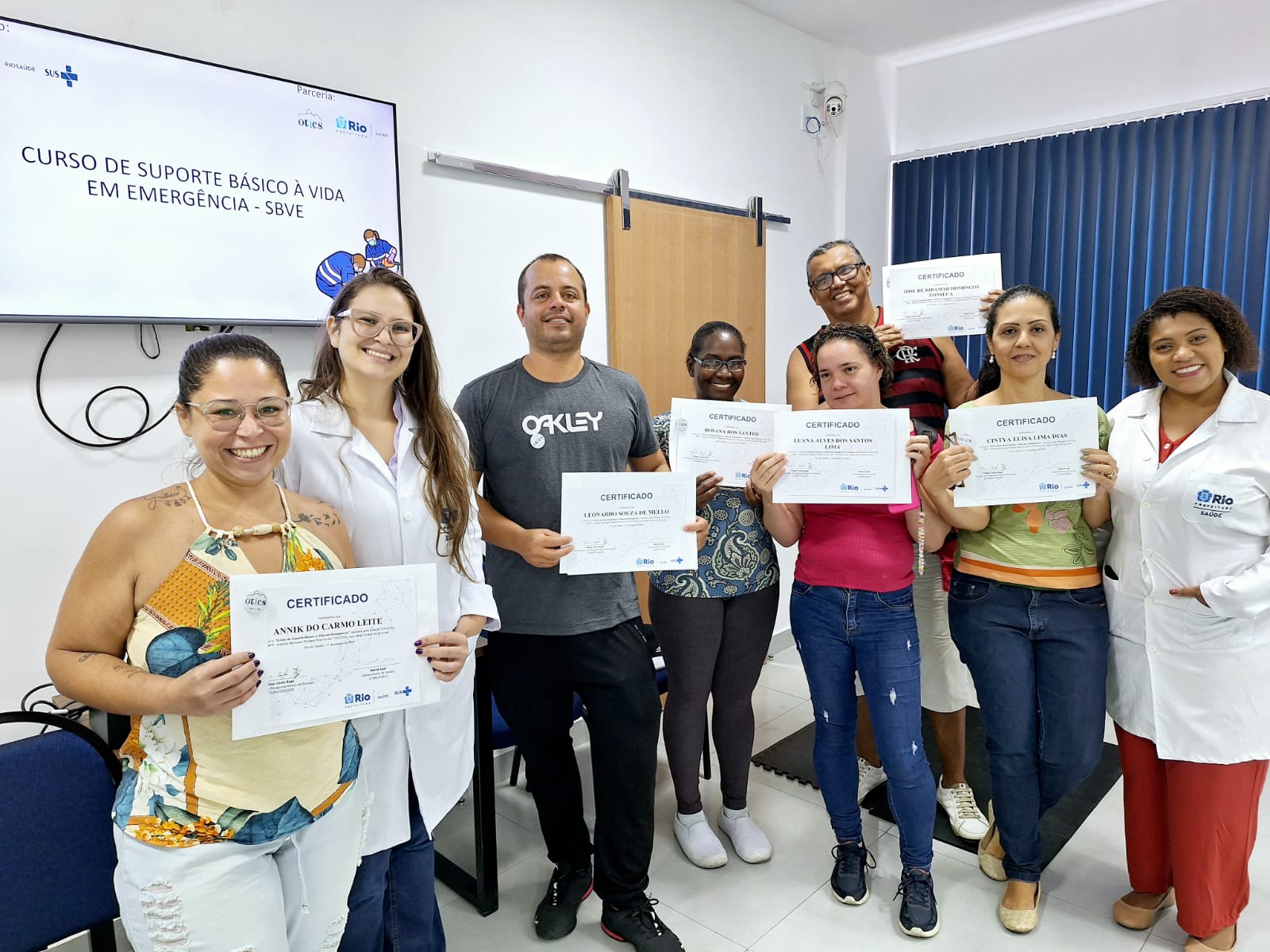 5ª Turma de 2024 do Curso Suporte Básico À Vida Em Emergência – SBVE no IMPP