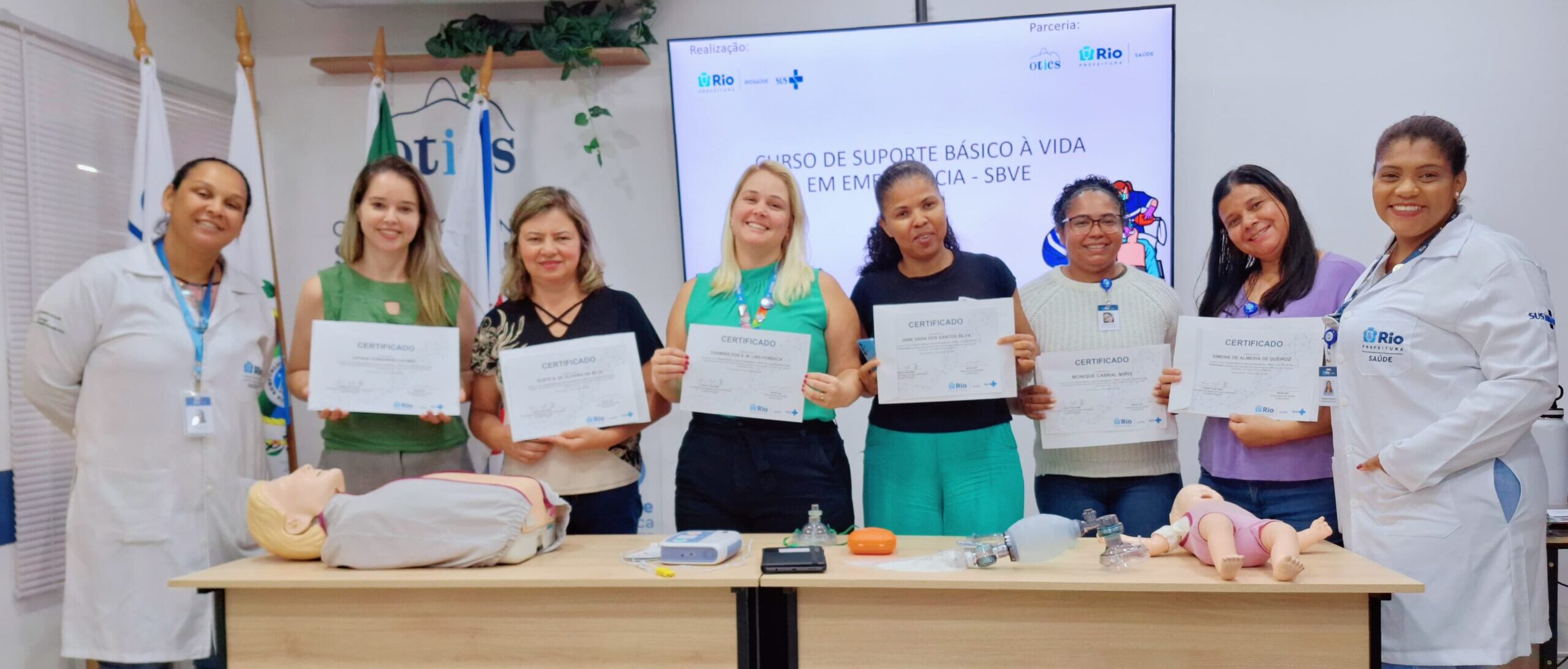 7ª Turma de 2024 do Curso Suporte Básico À Vida Em Emergência – SBVE No Hospital Souza Aguiar