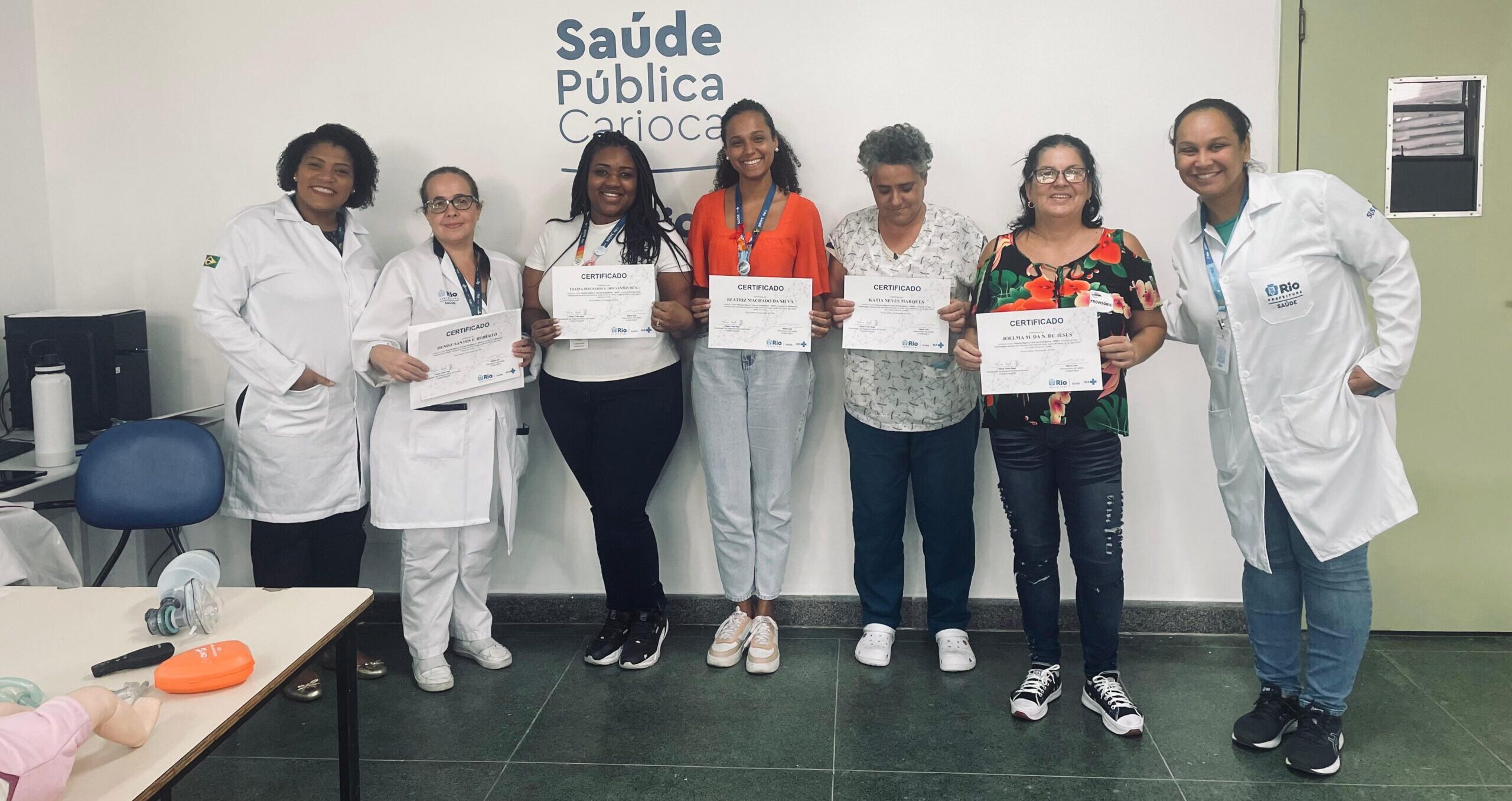 24ª Turma De 2024 Do Curso Suporte Básico À Vida Em Emergência – SBVE No Hospital Souza Aguiar