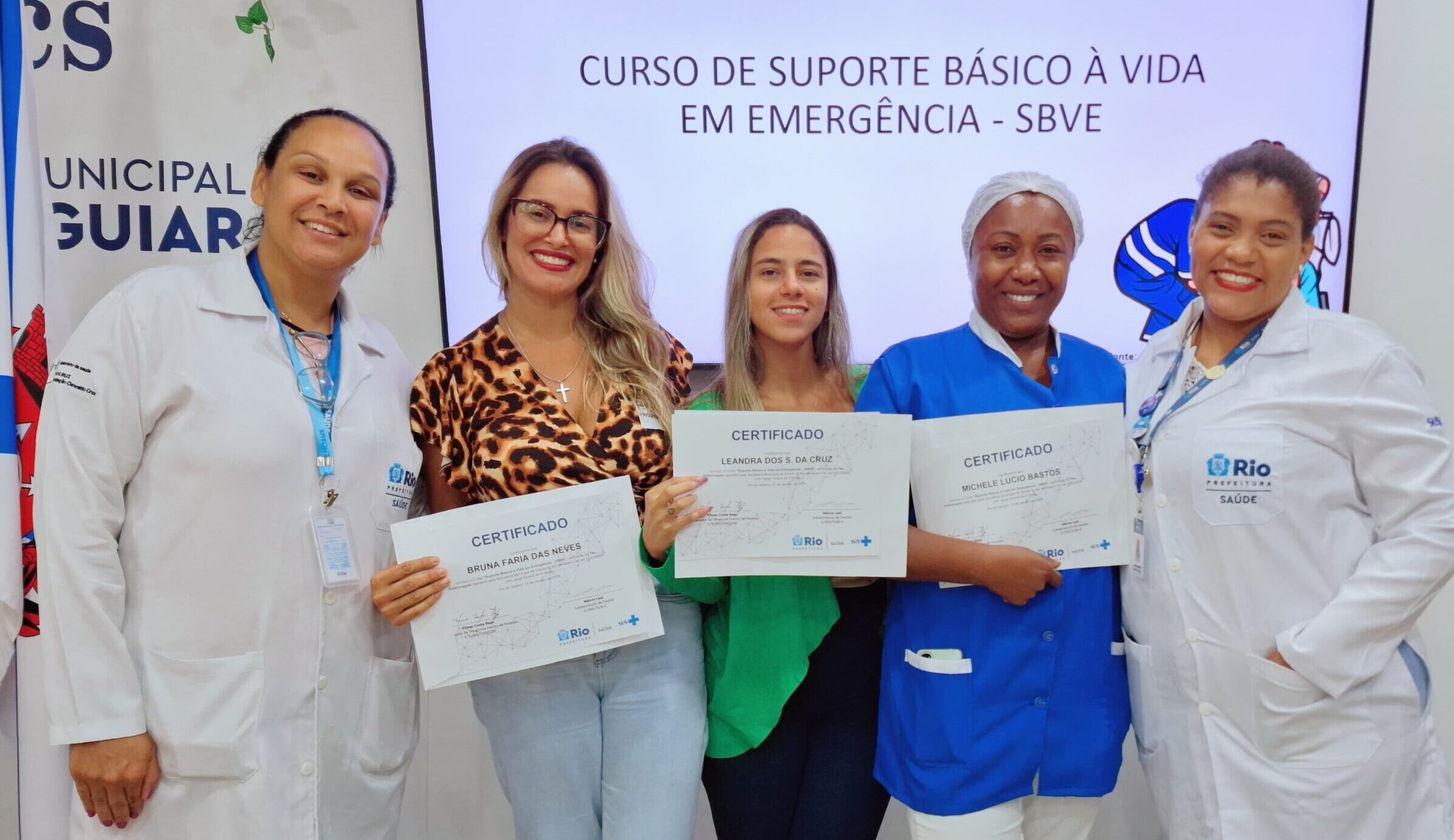 8ª Turma de 2024 do Curso Suporte Básico À Vida Em Emergência – SBVE No Hospital Souza Aguiar