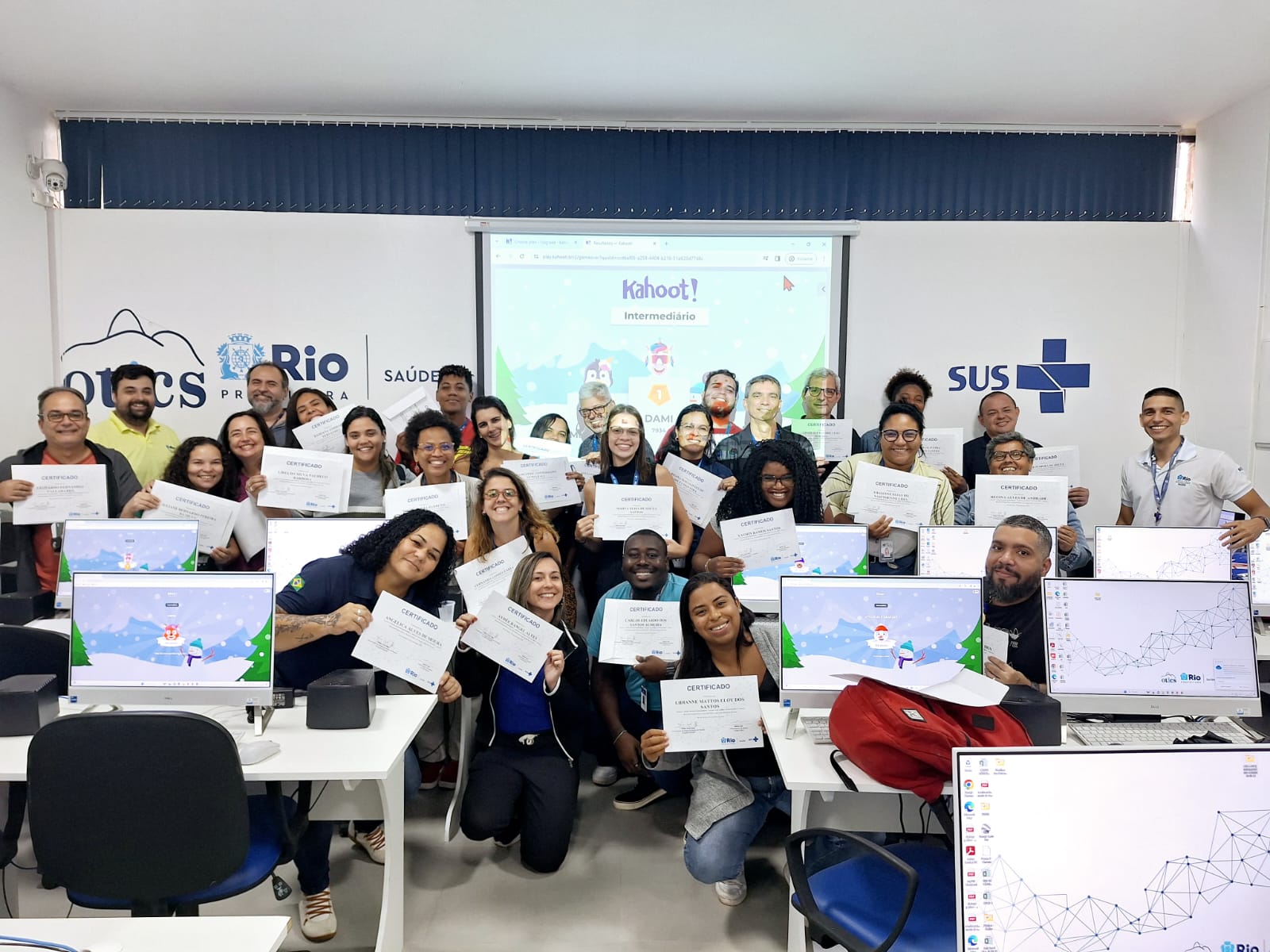 Curso de Excel Intermediário no OTICS-Rio IMPP