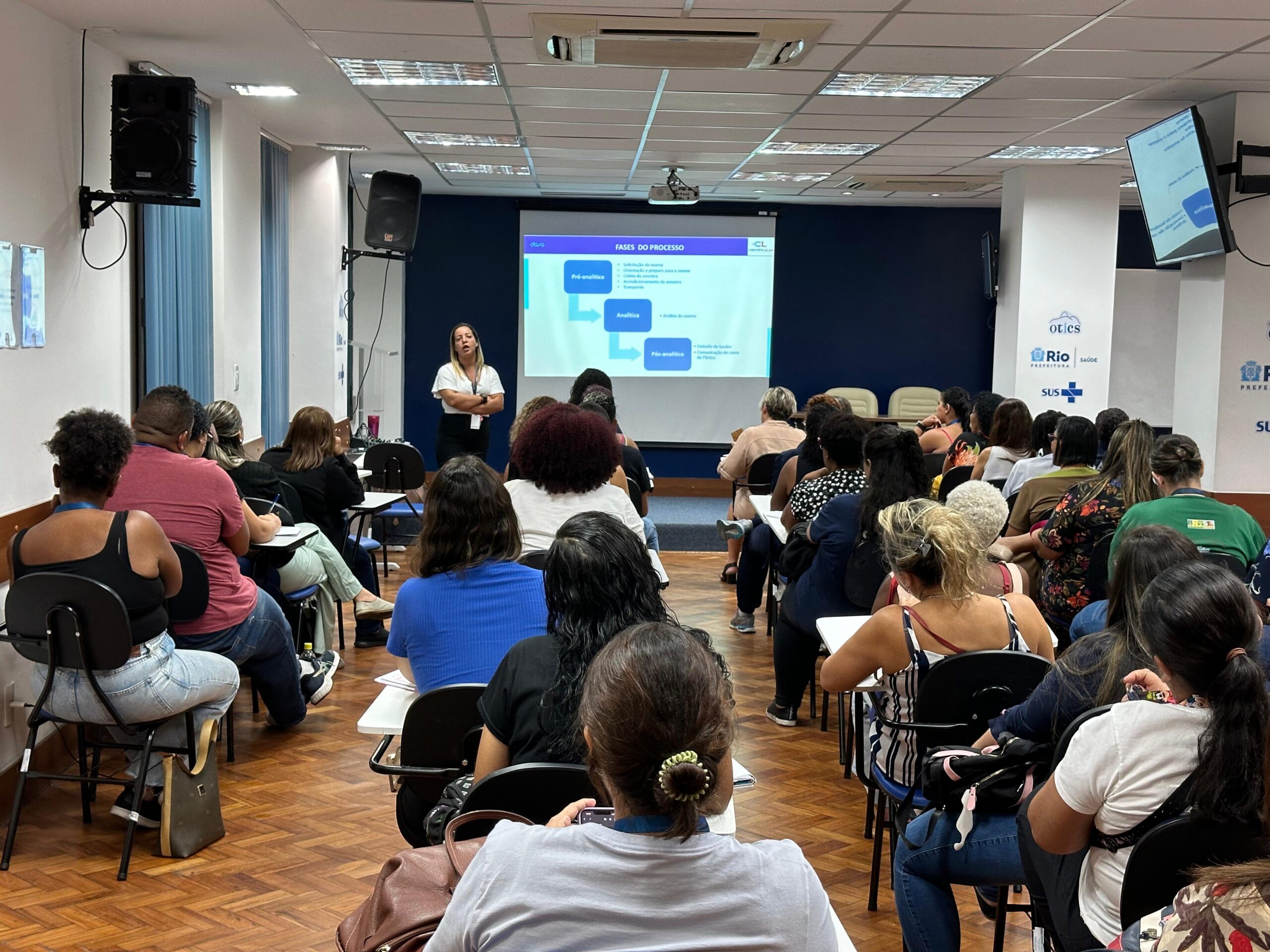 Laboratório DASA promove capacitação para responsáveis da sala de coleta das Clínicas da Família da AP 1.0