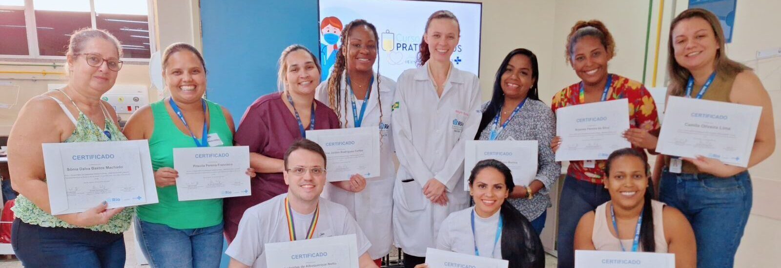 40ª Turma Do Curso Prático De Cateterismo Vesical No Adulto (PRATICAVA-SUS) No Hospital Souza Aguiar