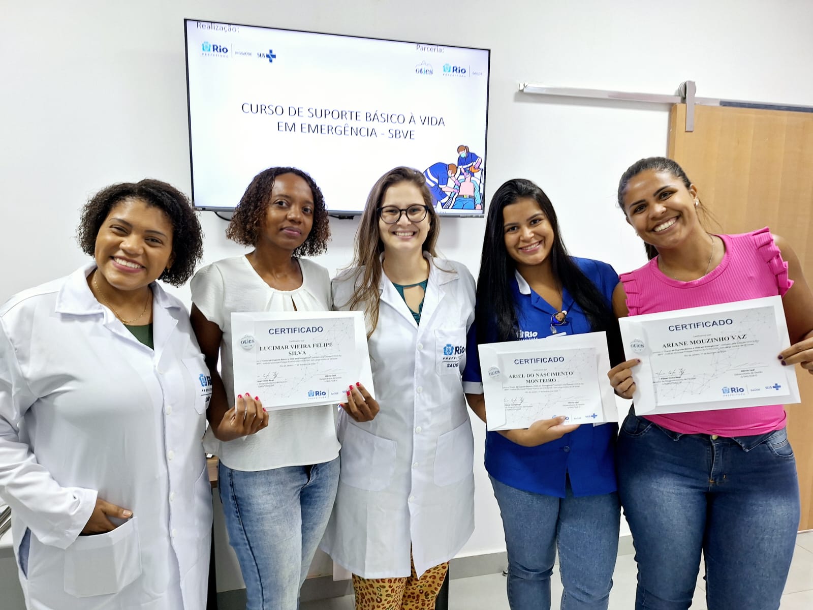 1ª turma do mês de fevereiro de 2024 do Curso Suporte Básico À Vida Em Emergência – SBVE no IMPP