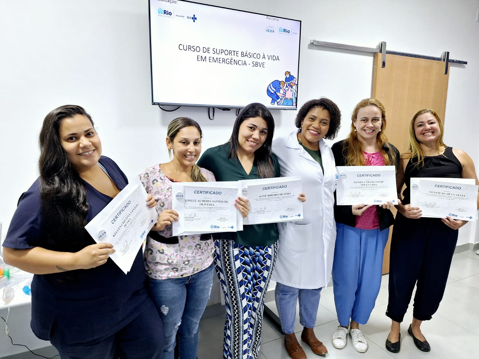 2ª turma do mês de fevereiro do Curso Suporte Básico À Vida Em Emergência – SBVE no IMPP