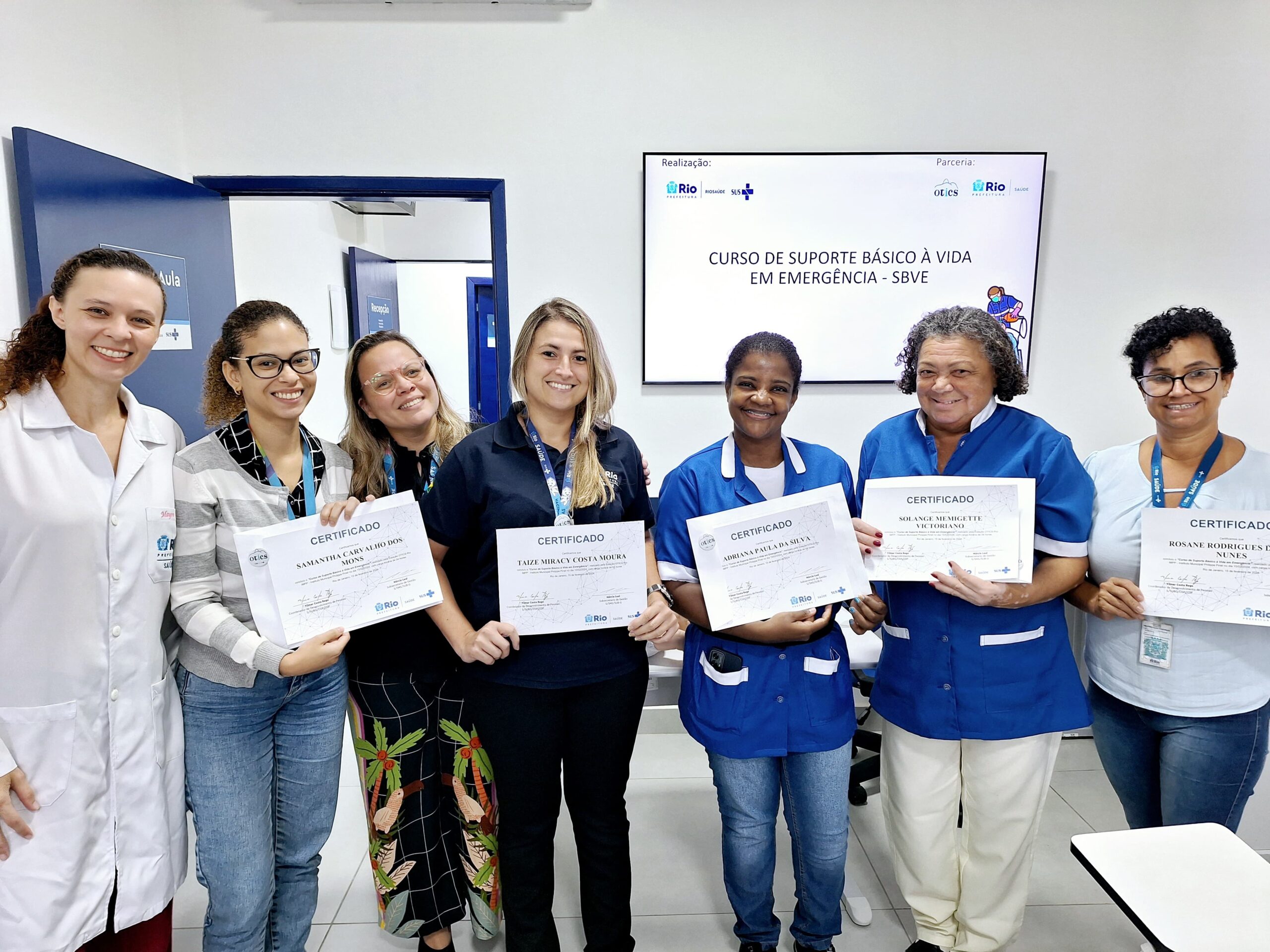 10ª turma do mês de fevereiro do Curso Suporte Básico À Vida Em Emergência – SBVE no IMPP