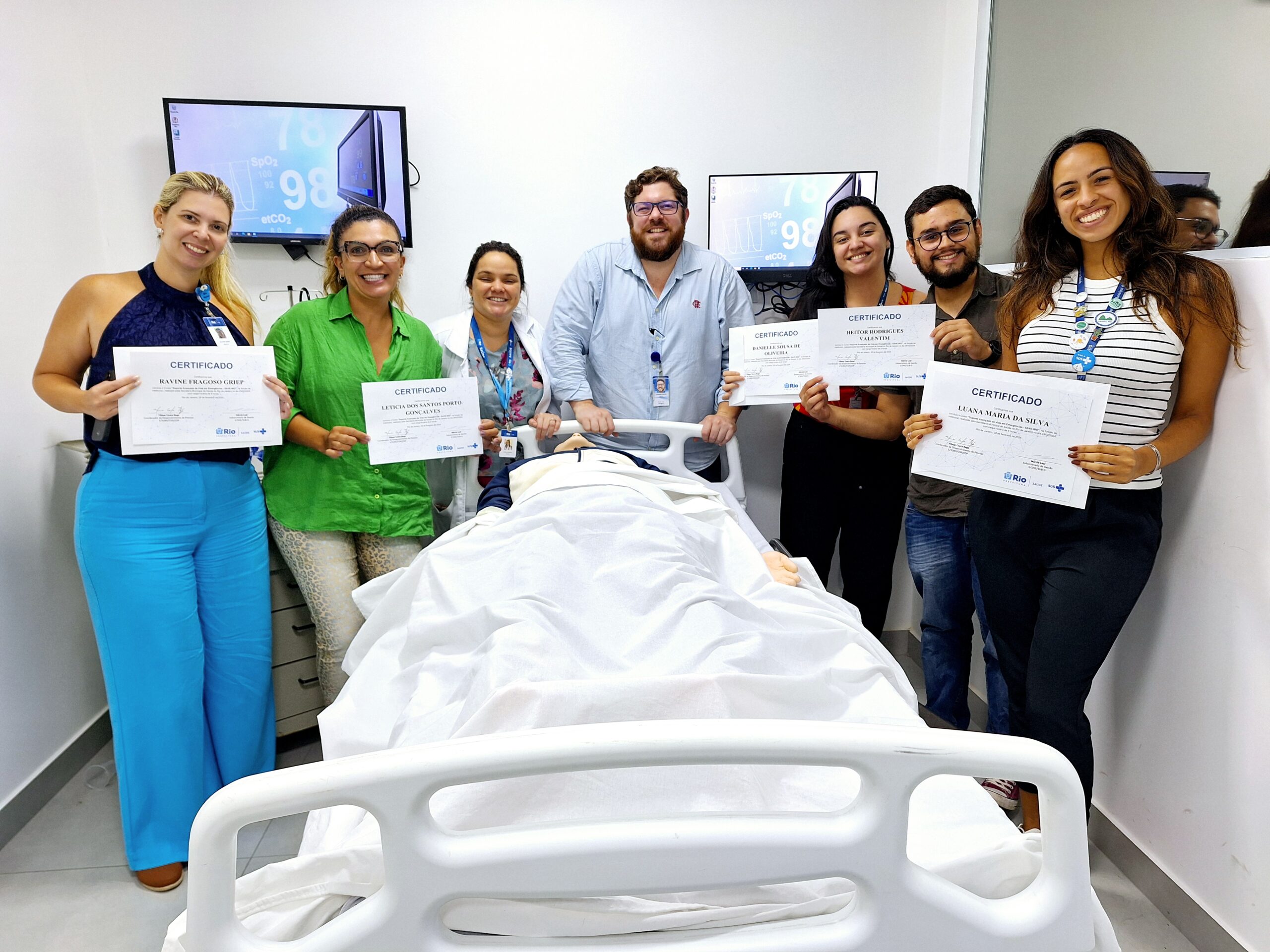 124ª Turma do Curso SAVE-RIO da Secretaria Municipal de Saúde