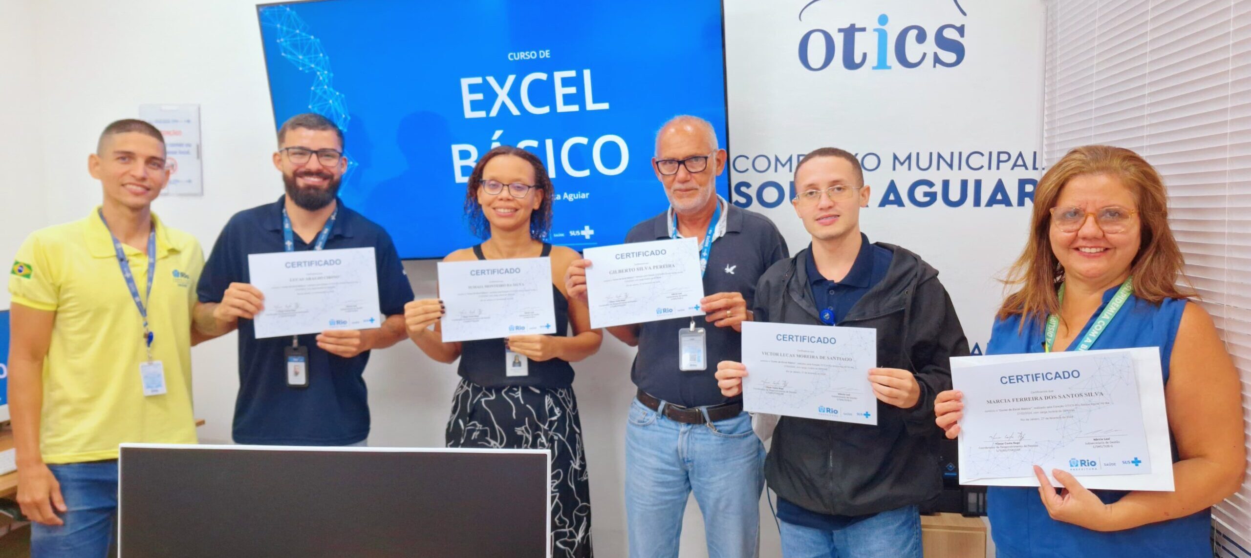 15ª Turma De Excel Básico No Hospital Municipal Souza Aguiar