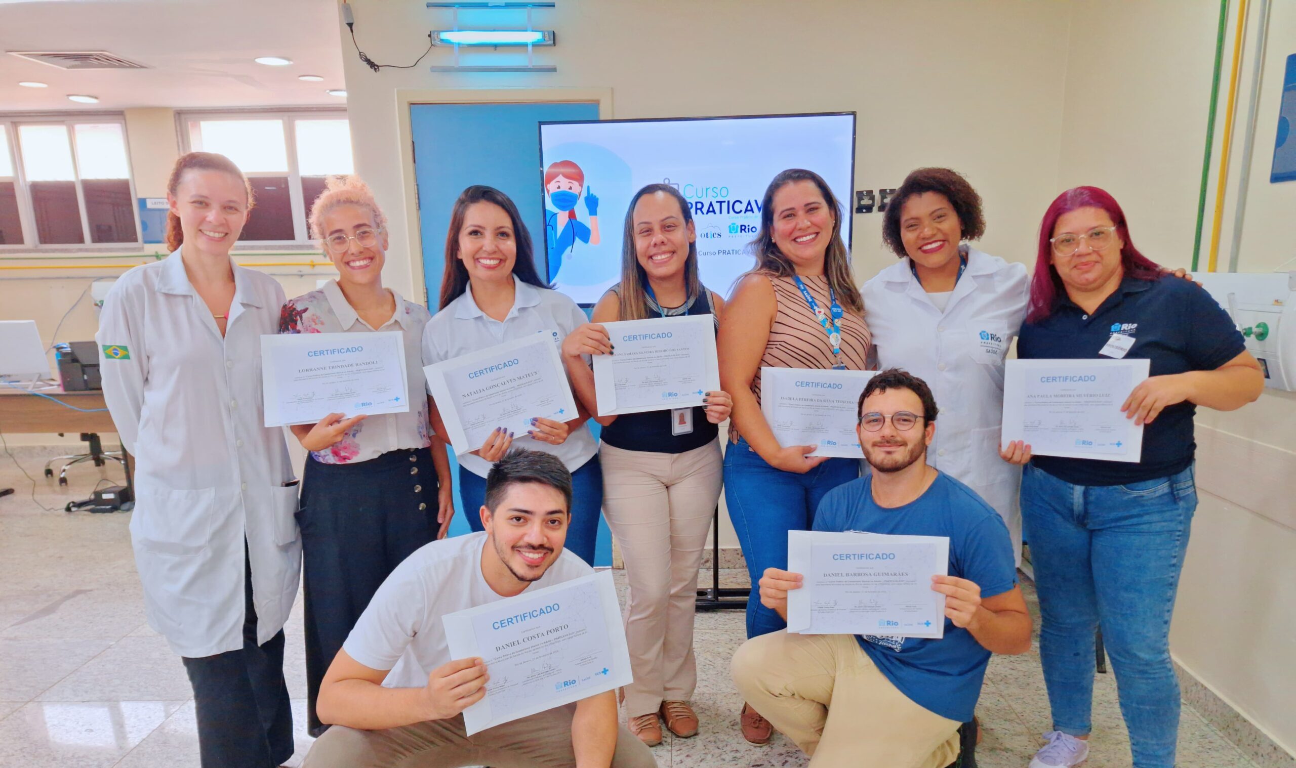 50ª Turma Do Curso Prático De Cateterismo Vesical No Adulto (PRATICAVA-SUS) No Hospital Souza Aguiar