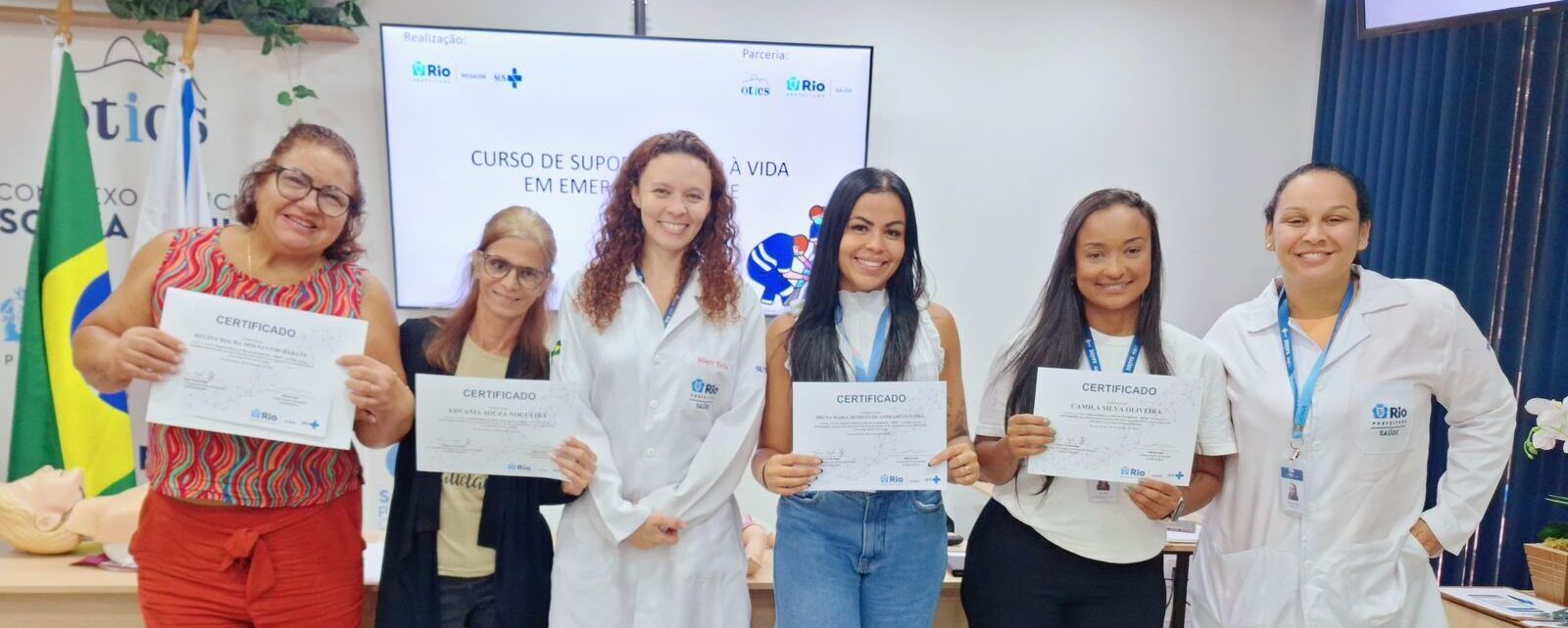 3ª turma do mês de Fevereiro de 2024 do Curso Suporte Básico À Vida Em Emergência – SBVE No Hospital Souza Aguiar