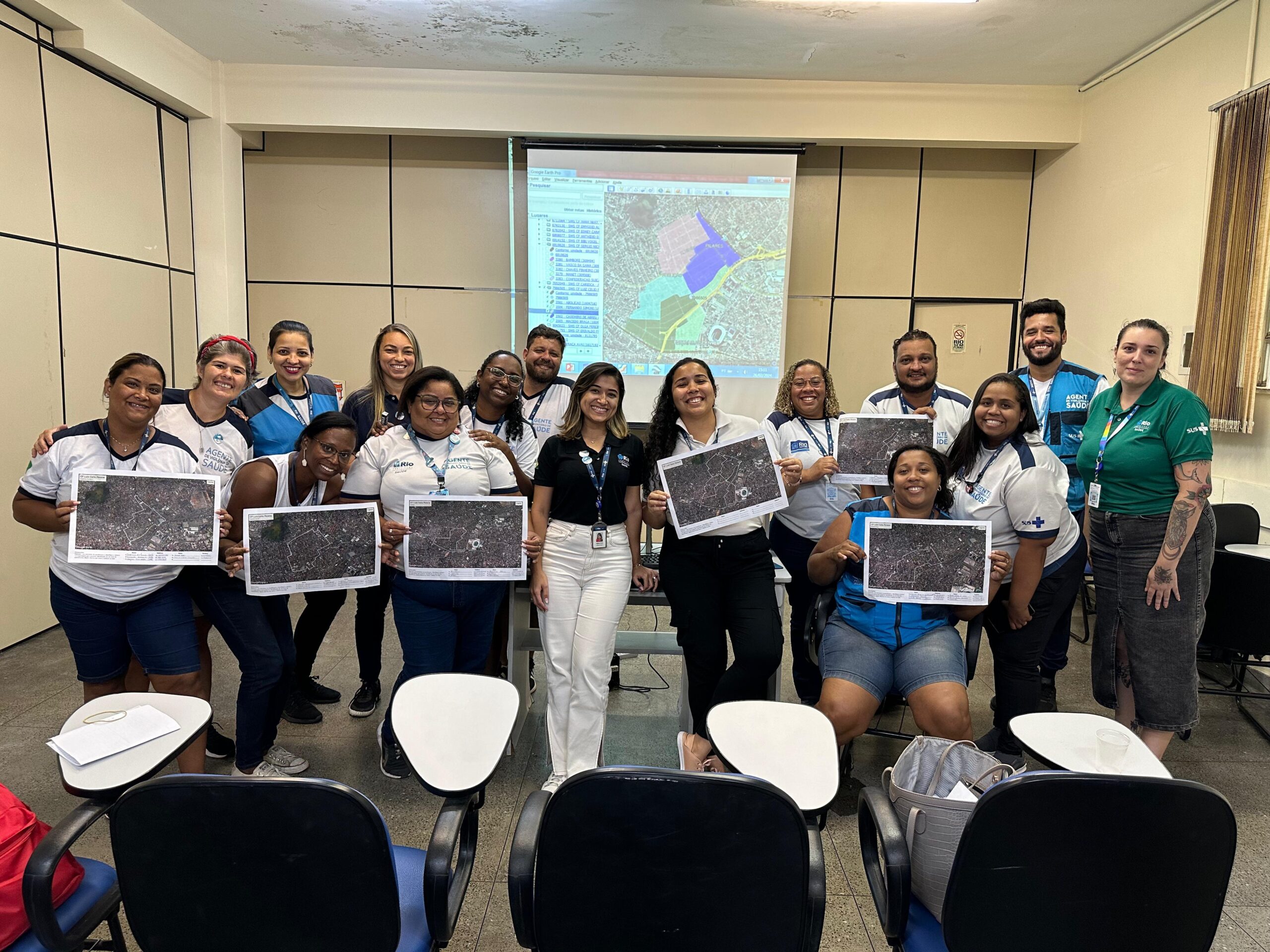 Oficina de Territorialização com a CF Luiz Celio Pereira