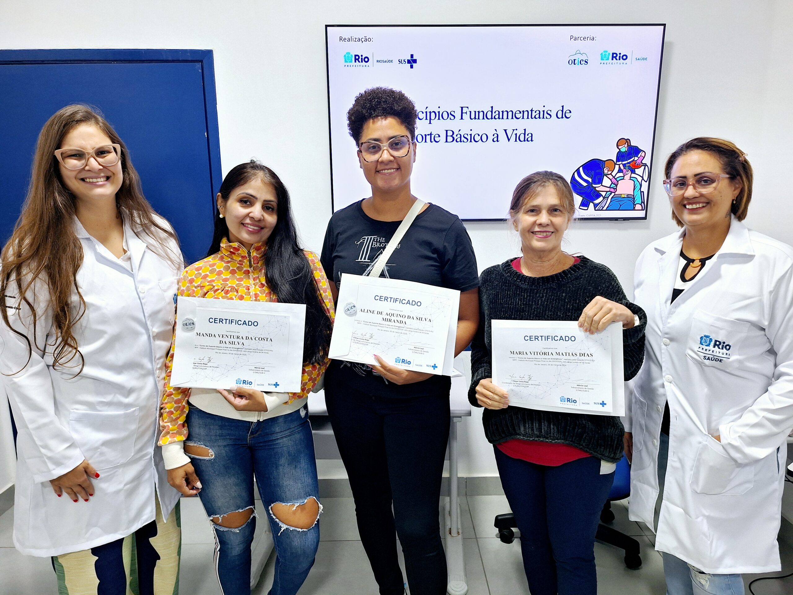 1ª Turma Do Mês De Março Do Curso Suporte Básico À Vida Em Emergência – SBVE No IMPP