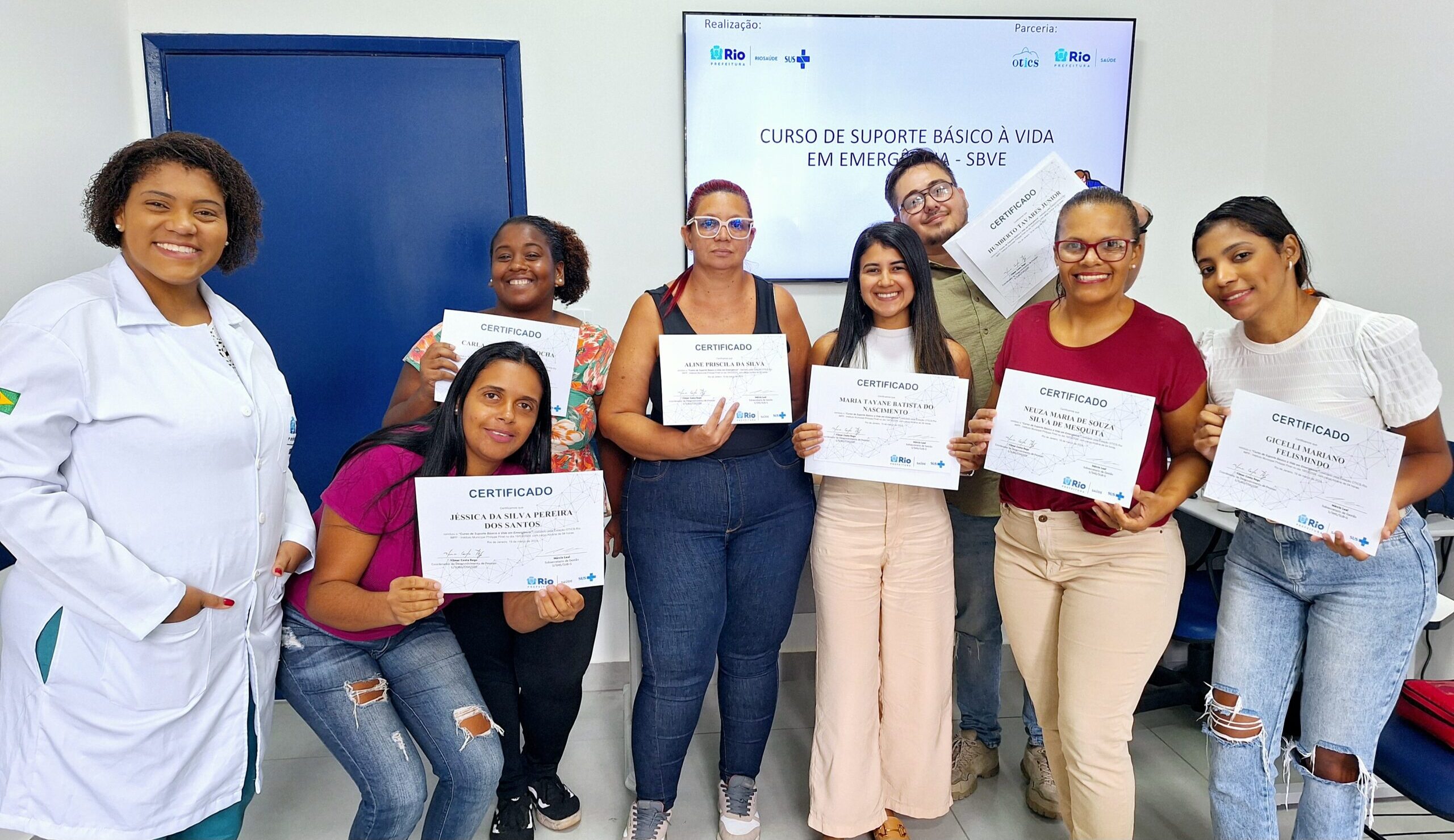 13ª Turma Do Mês De Março De 2024 Do Curso Suporte Básico À Vida Em Emergência – SBVE No IMPP