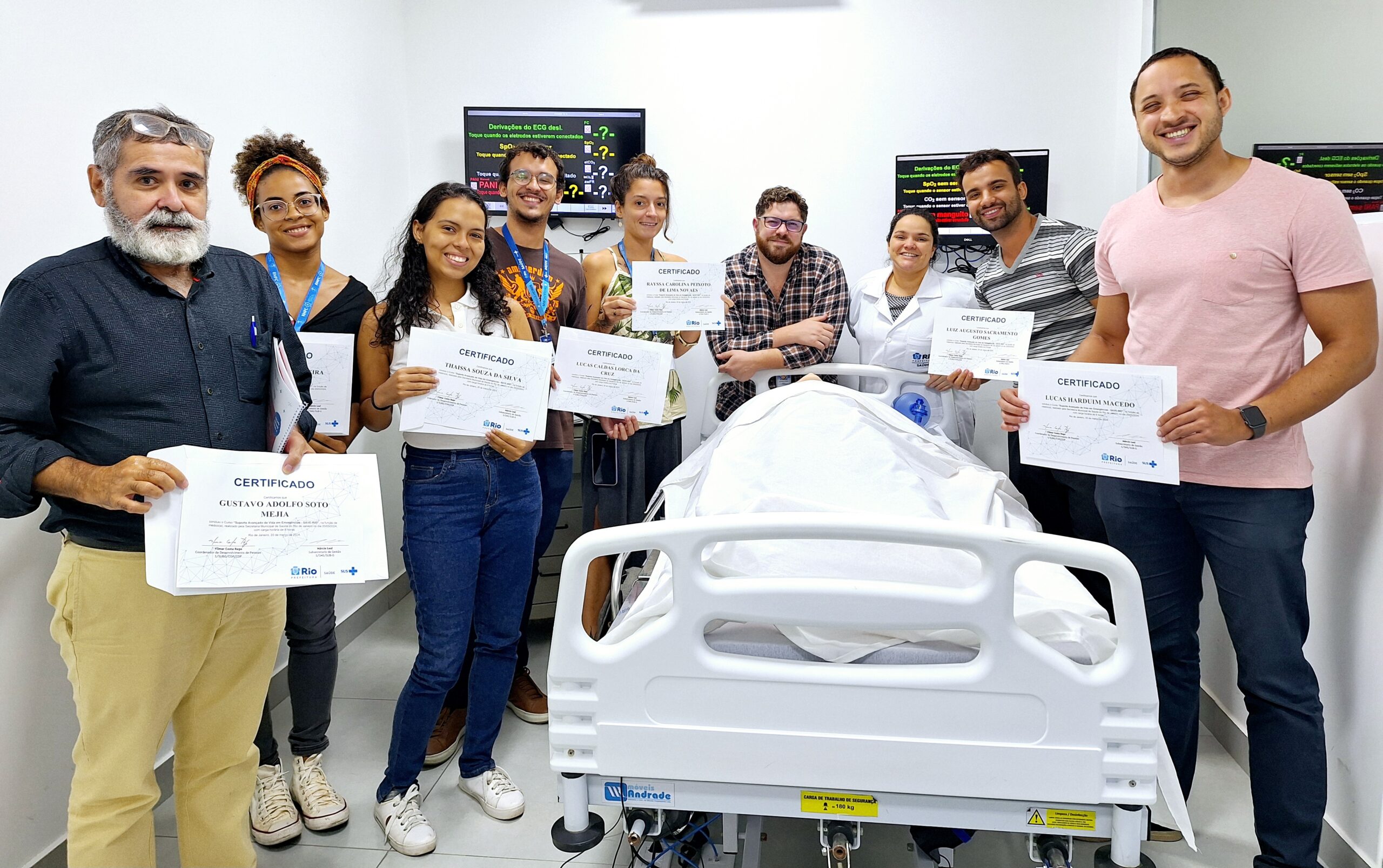 127ª Turma do Curso SAVE-RIO da Secretaria Municipal de Saúde