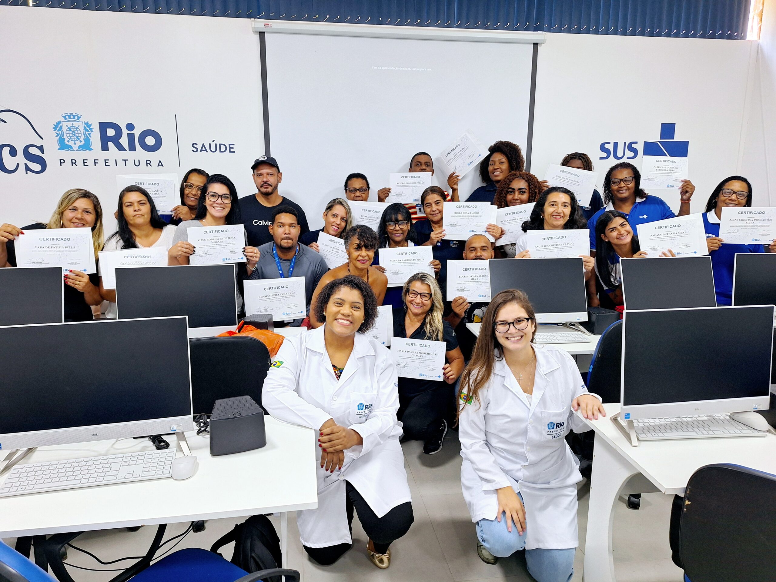 SMS-RJ e Riosaúde juntas na 29ª turma do Curso de Orientações Básicas para Recepcionistas – OBAR