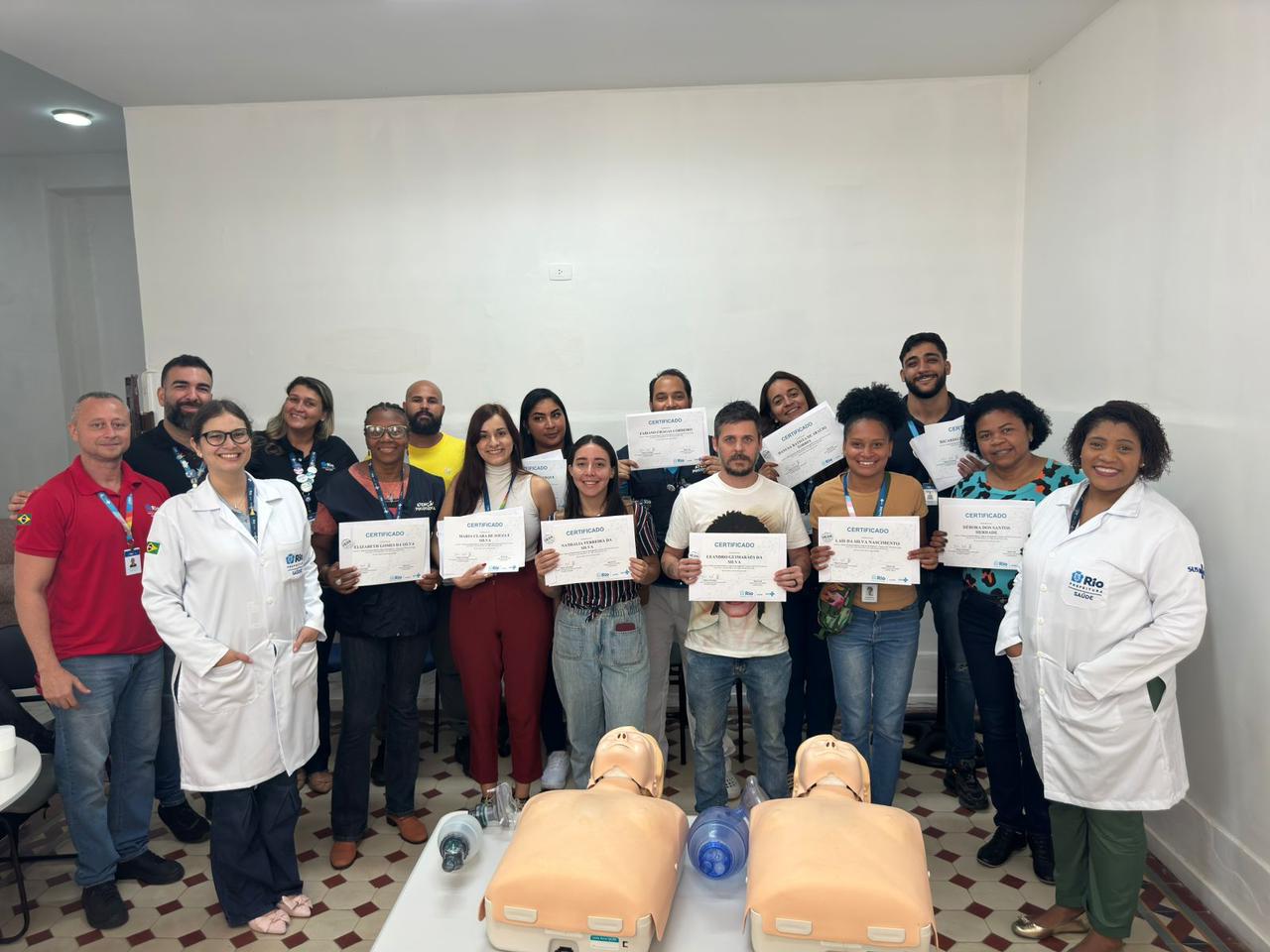 19ª Turma Do Mês De Março De 2024 Do Curso Suporte Básico À Vida Em Emergência – SBVE No CAPS DONA IVONE LARA