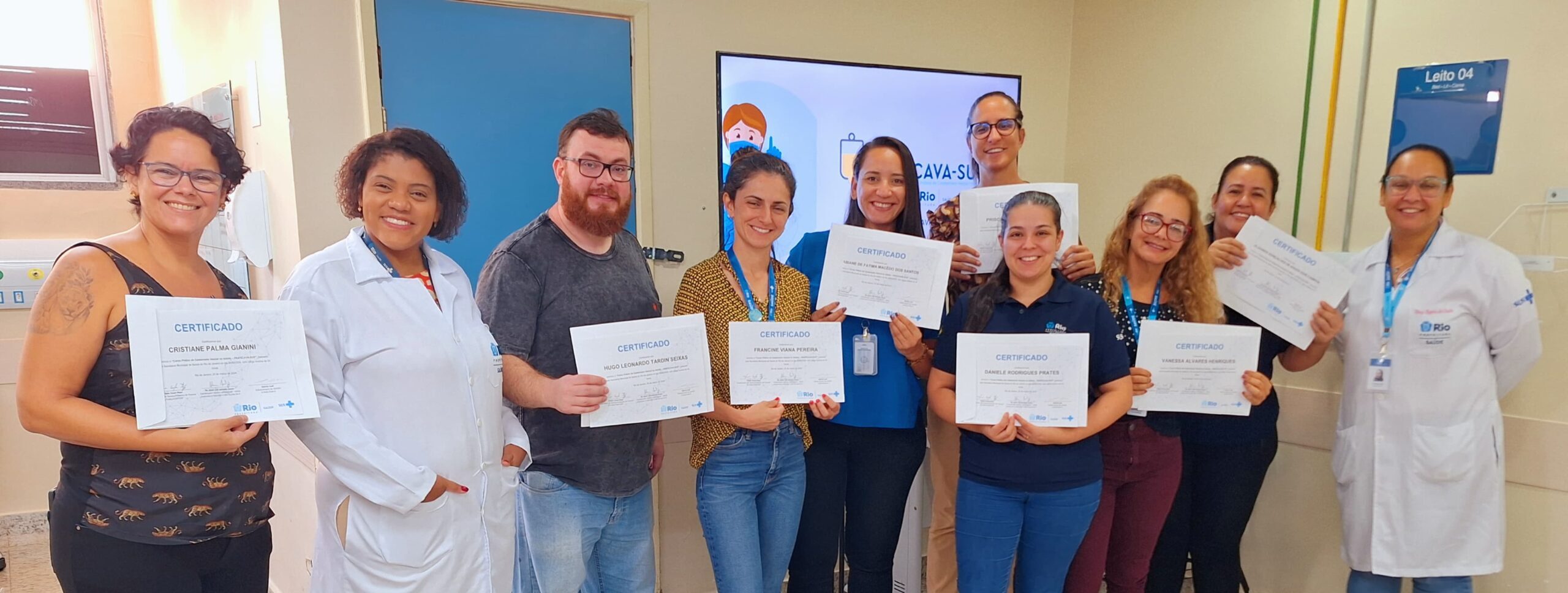 56ª Turma Do Curso Prático De Cateterismo Vesical No Adulto (PRATICAVA-SUS) No Hospital Souza Aguiar