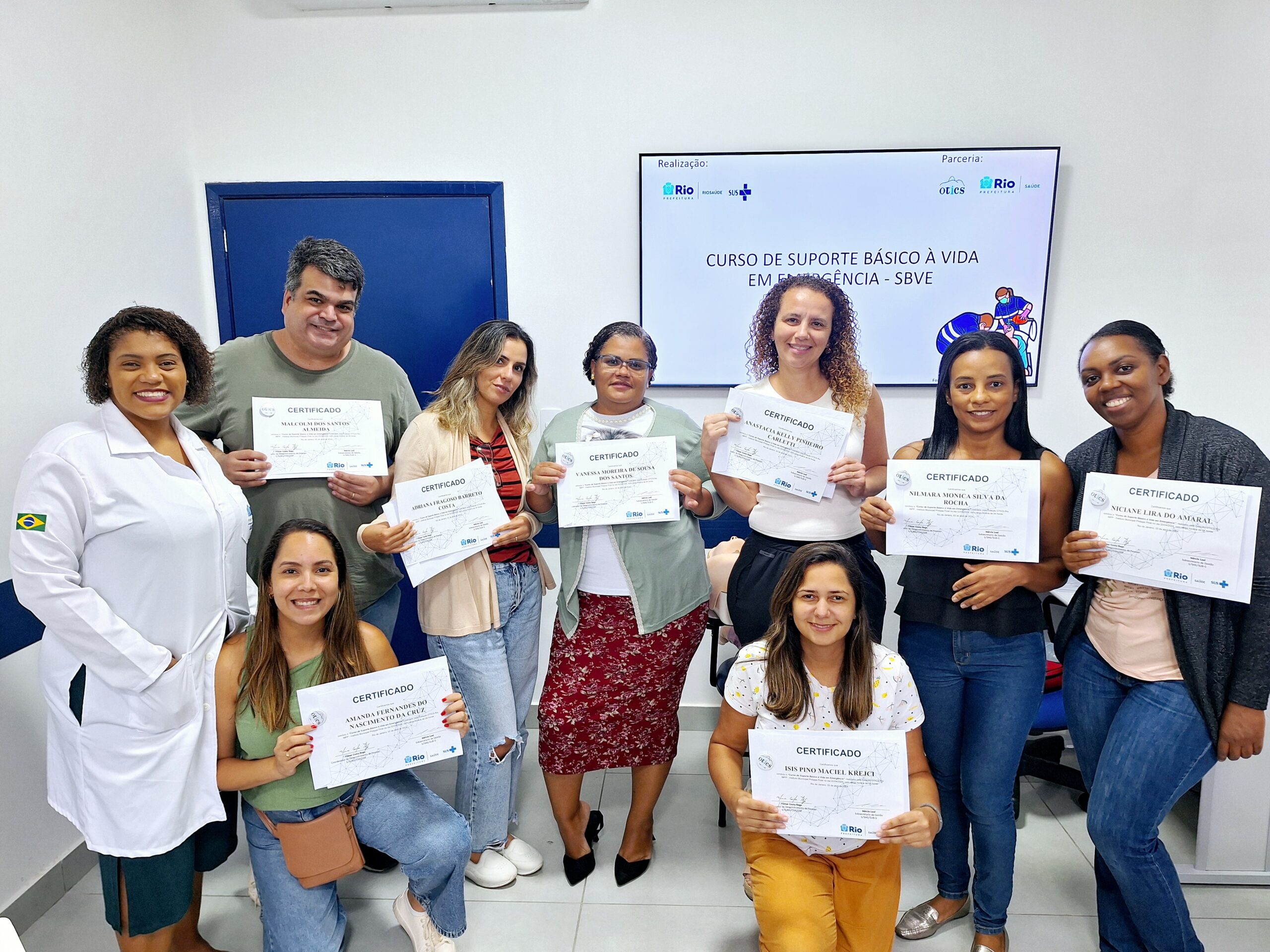 3ª Turma Do Mês De Abril De 2024 Do Curso Suporte Básico À Vida Em Emergência – SBVE No IMPP