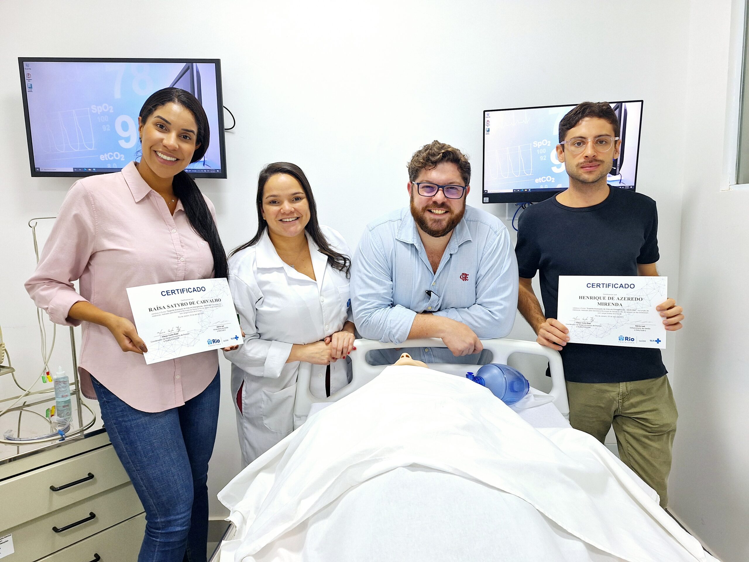 129ª Turma do Curso SAVE-RIO da Secretaria Municipal de Saúde