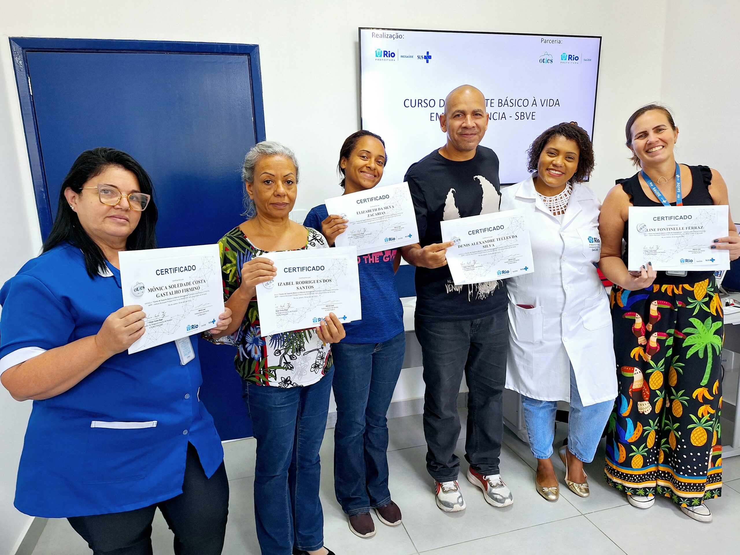 6ª Turma Do Mês De Abril De 2024 Do Curso Suporte Básico À Vida Em Emergência – SBVE No IMPP