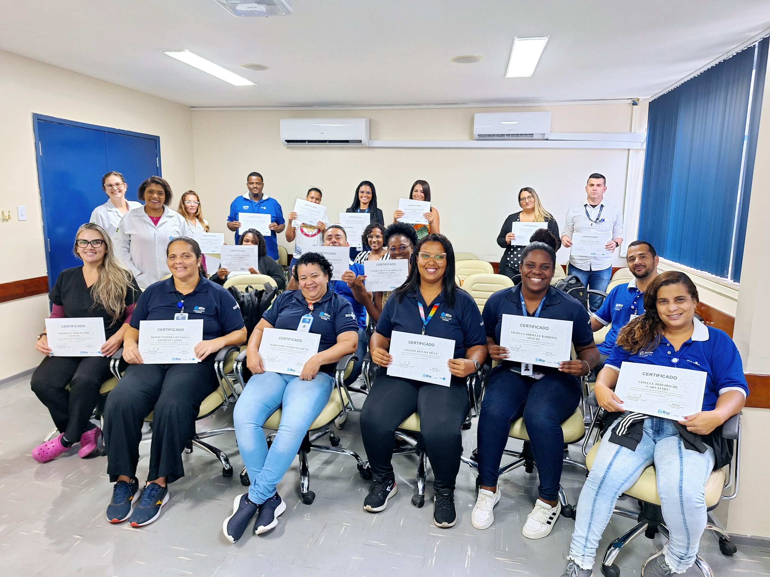 SMS-RJ E Riosaúde Juntas Na 32ª Turma Do Curso De Orientações Básicas Para Recepcionistas – OBAR