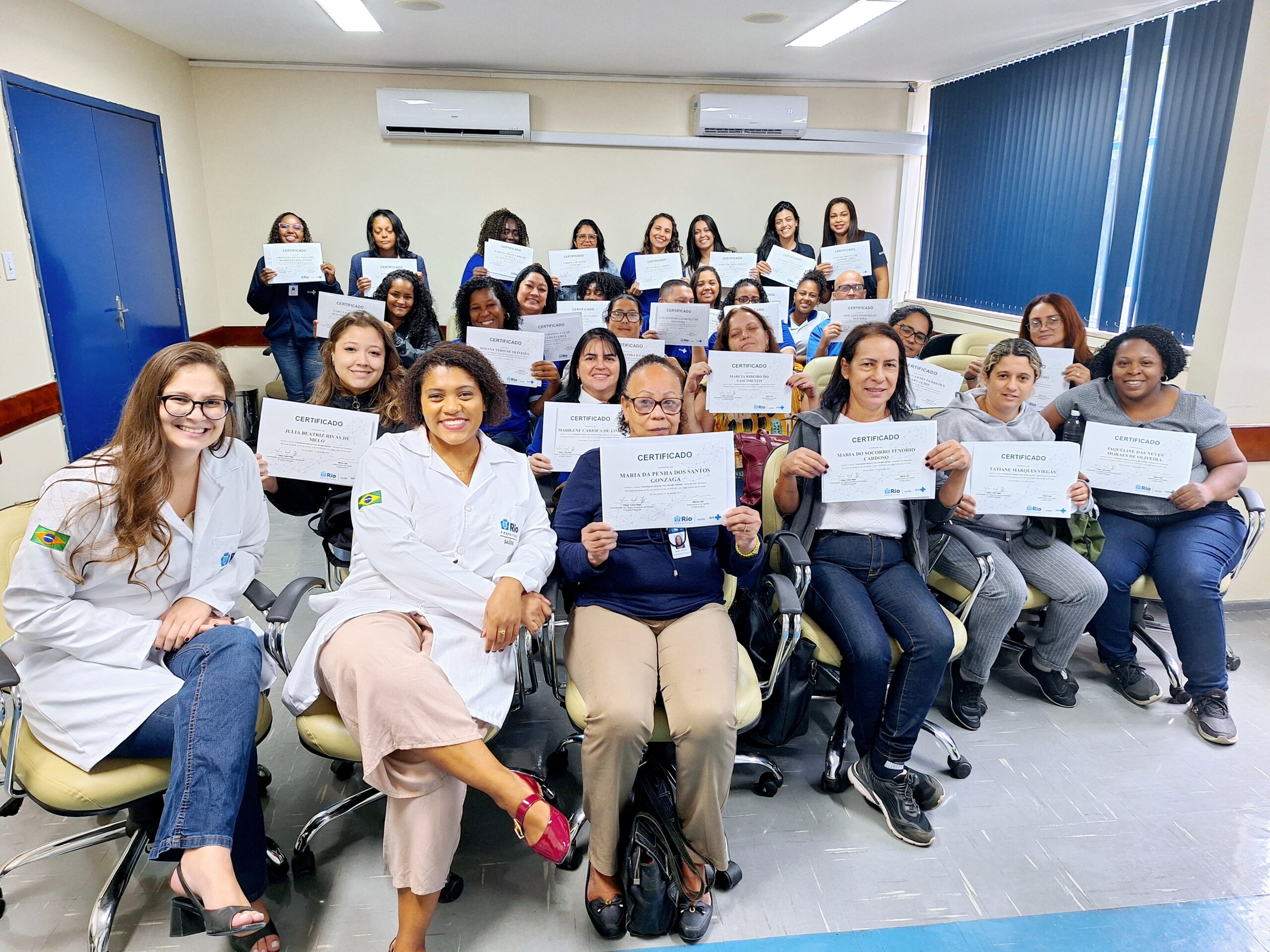 SMS-RJ E Riosaúde Juntas Na 31ª Turma Do Curso De Orientações Básicas Para Recepcionistas – OBAR