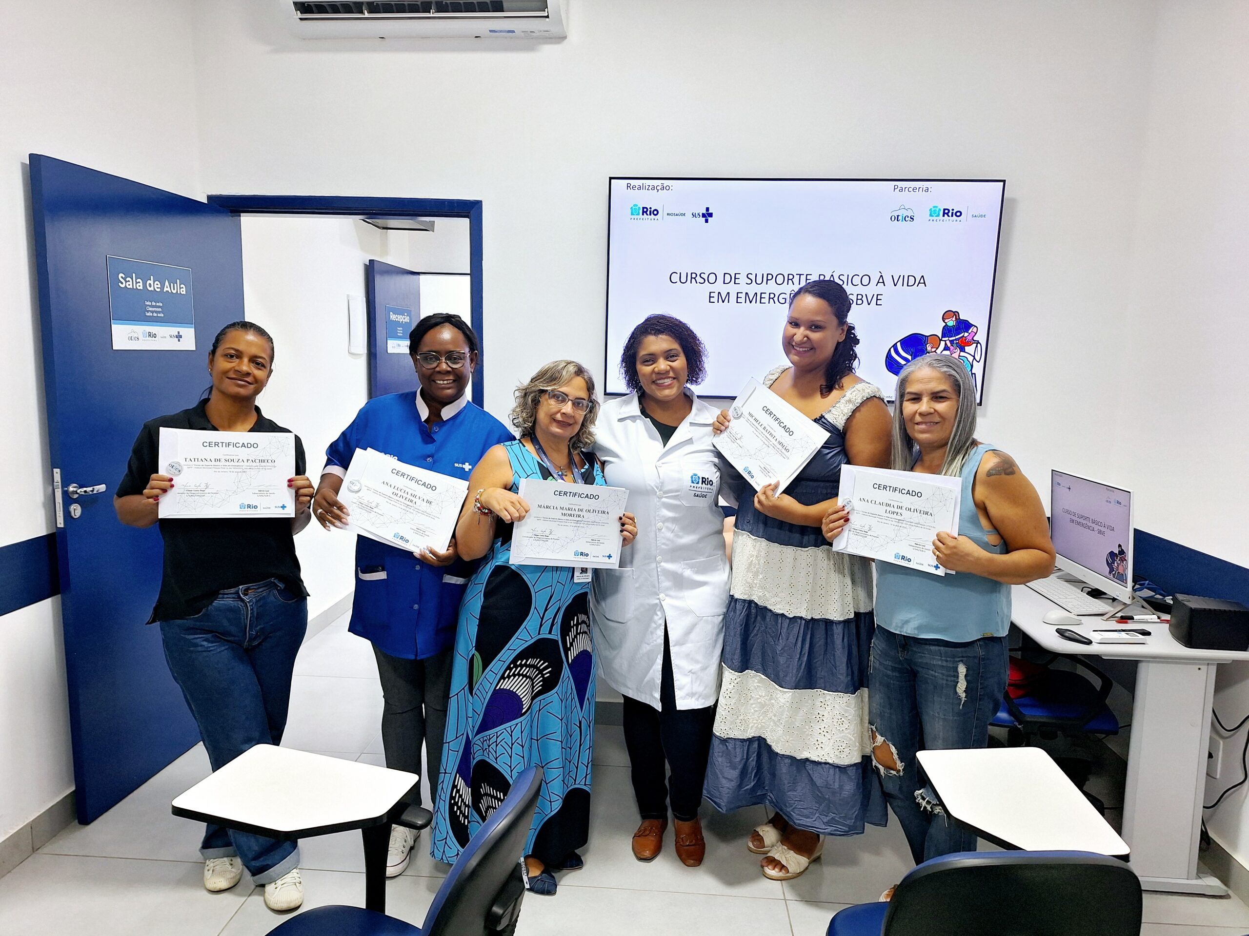 12ª Turma Do Mês De Abril De 2024 Do Curso Suporte Básico À Vida Em Emergência – SBVE No IMPP