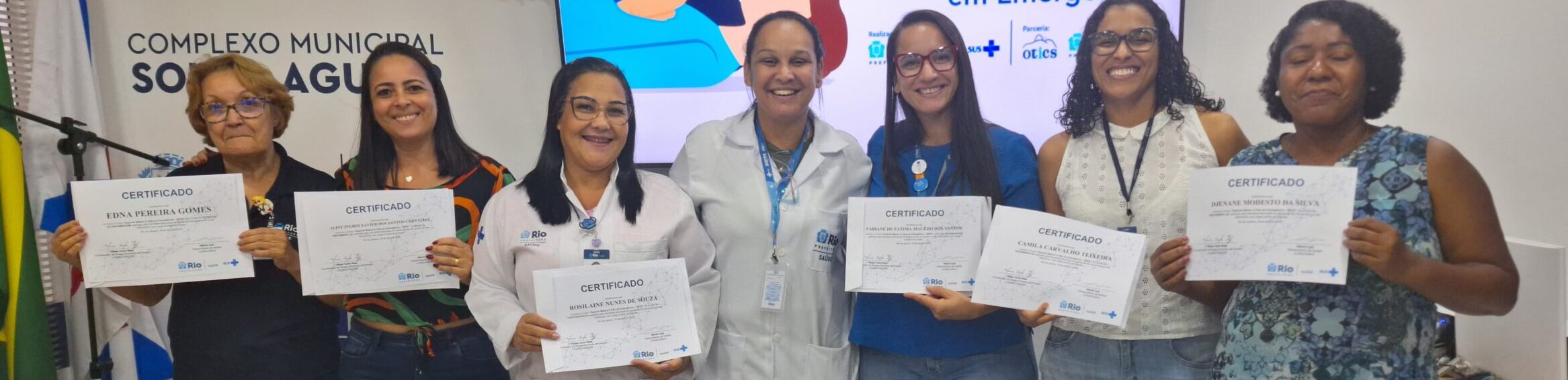 14ª Turma Do Mês De Abril De 2024 Do Curso Suporte Básico À Vida Em Emergência – SBVE No Hospital Souza Aguiar