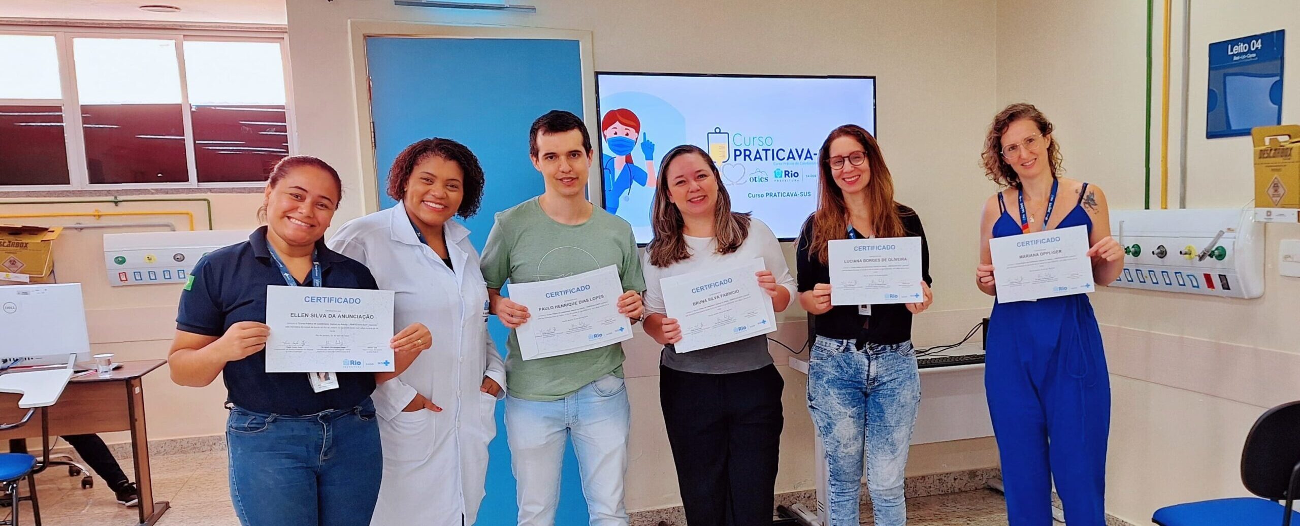 60ª Turma Do Curso Prático De Cateterismo Vesical No Adulto (PRATICAVA-SUS) No Hospital Souza Aguiar