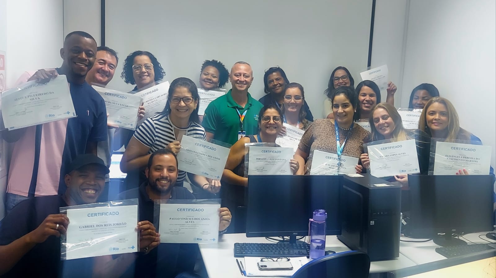 1ª Turma de Excel Básico no OTICS-Rio Madureira