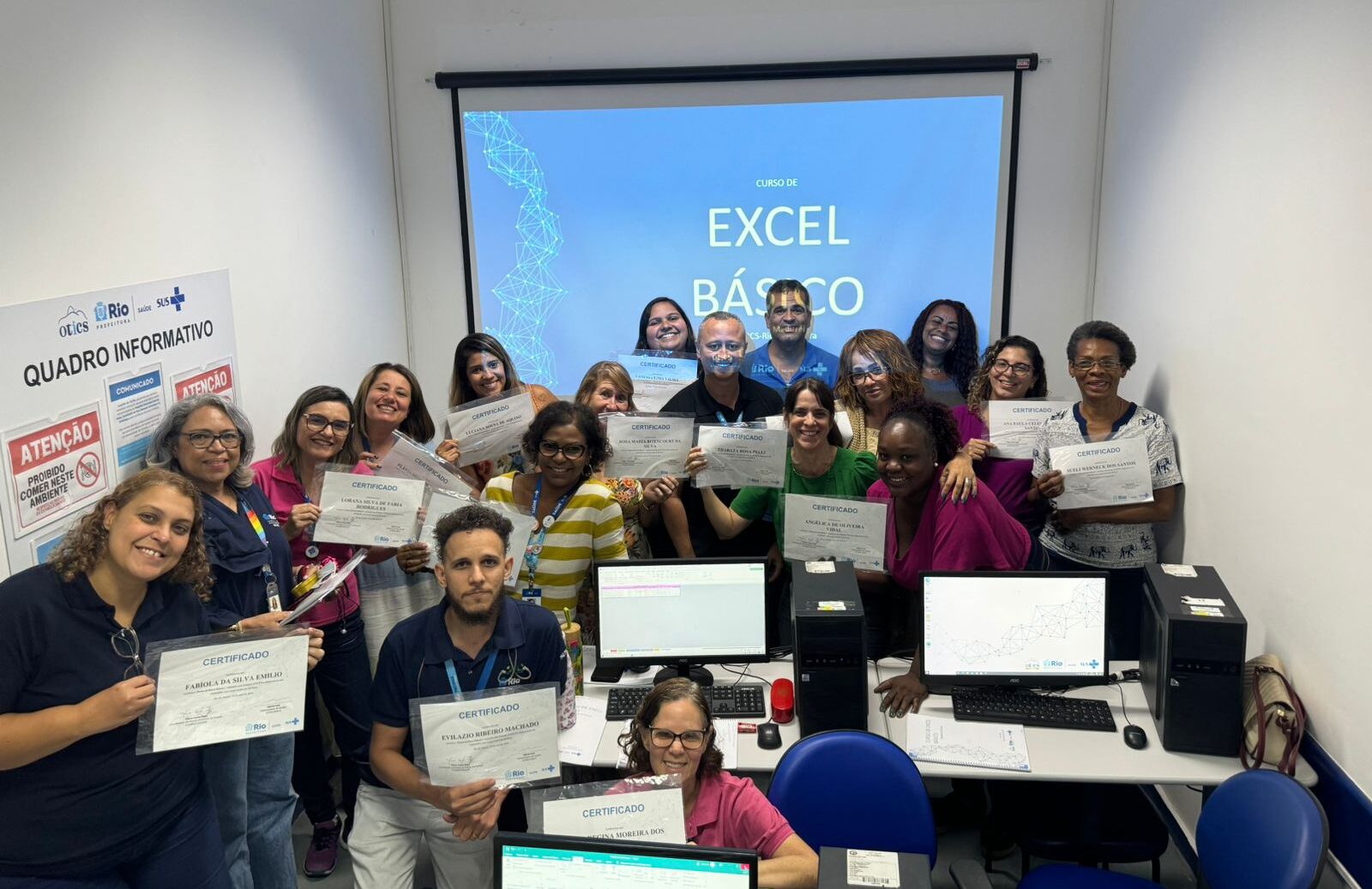 2ª Turma de Excel Básico no OTICS-Rio Madureira