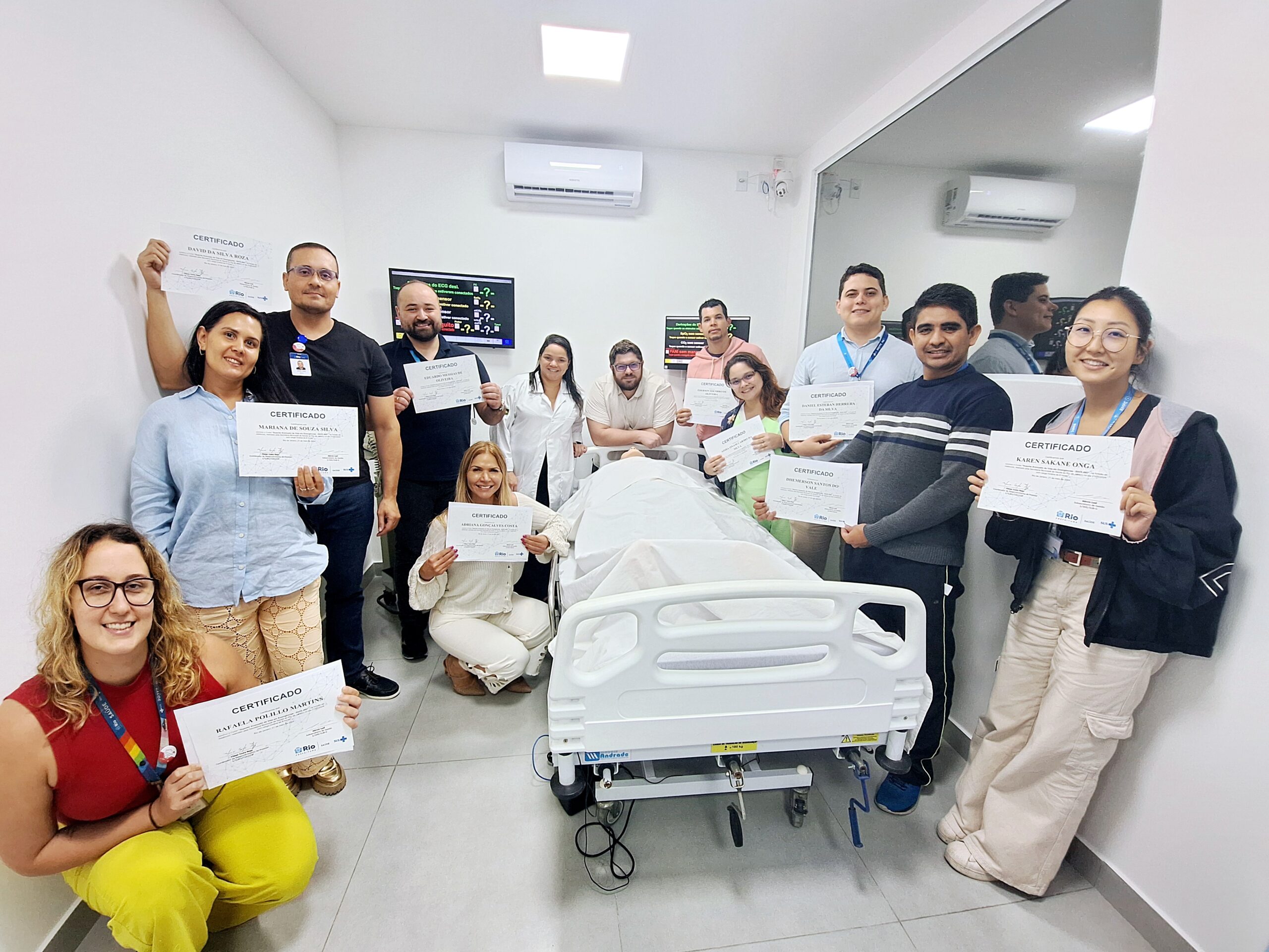 135ª Turma do Curso SAVE-RIO da Secretaria Municipal de Saúde