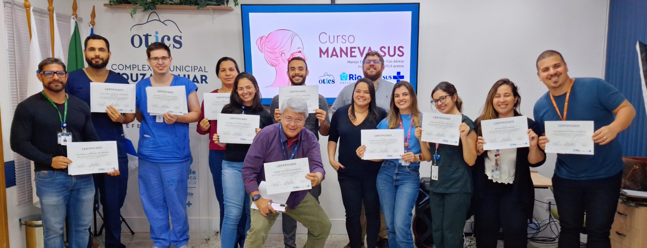 7ª Turma Do MANEVA No Hospital Municipal Souza Aguiar